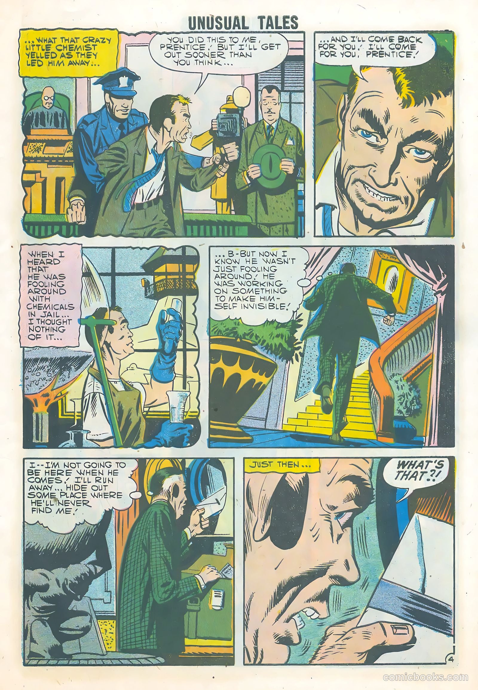 Unusual Tales #9 (1957) — page 7 of 36