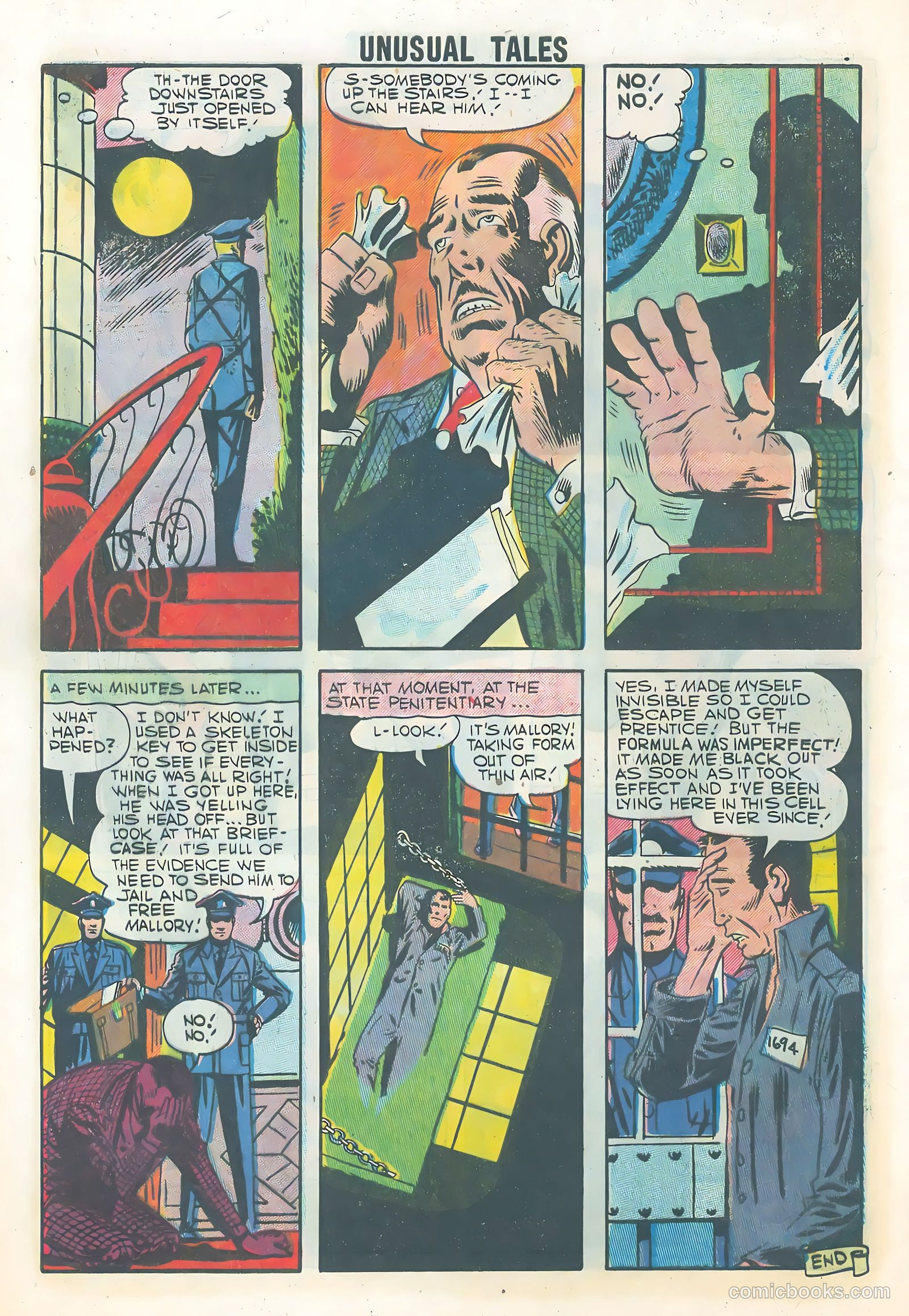 Unusual Tales #9 (1957) — page 8 of 36