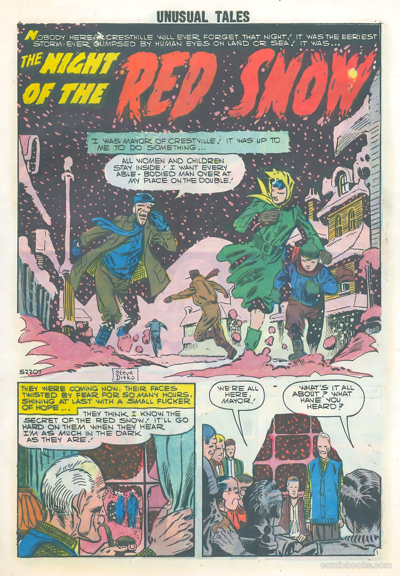 Unusual Tales #9 (1957) — page 9 of 36