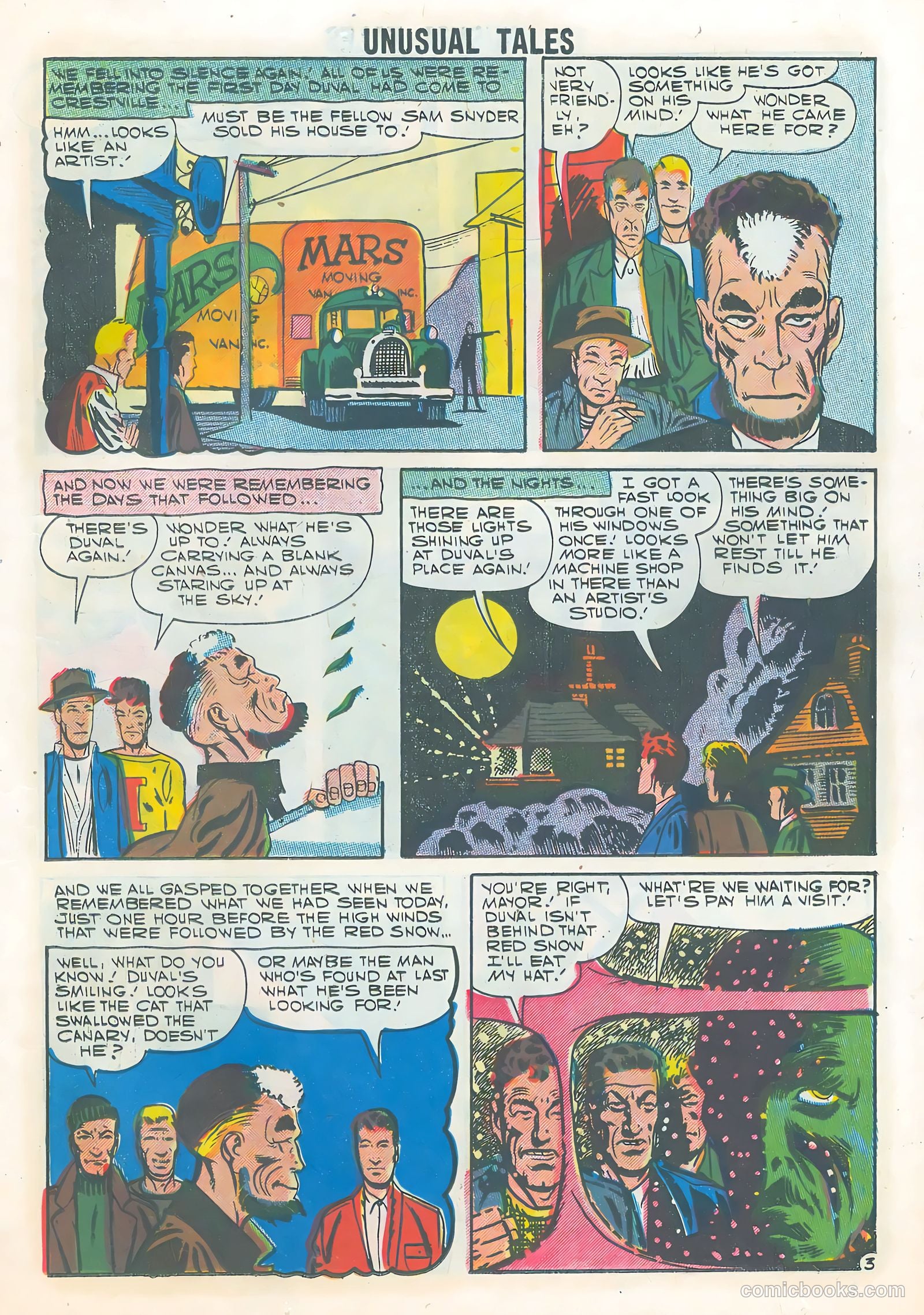 Unusual Tales #9 (1957) — page 11 of 36