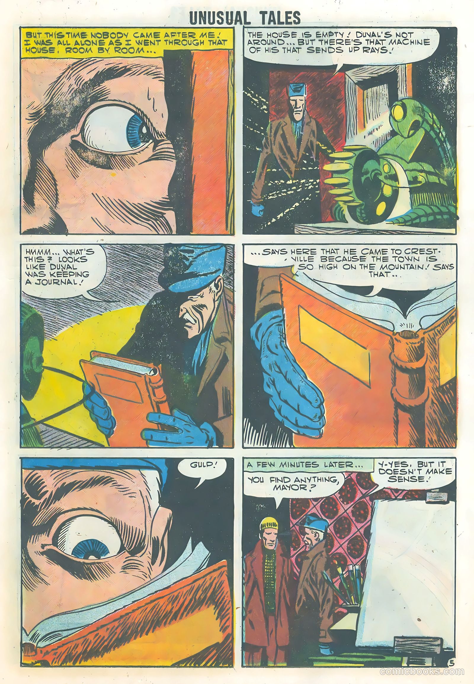 Unusual Tales #9 (1957) — page 13 of 36