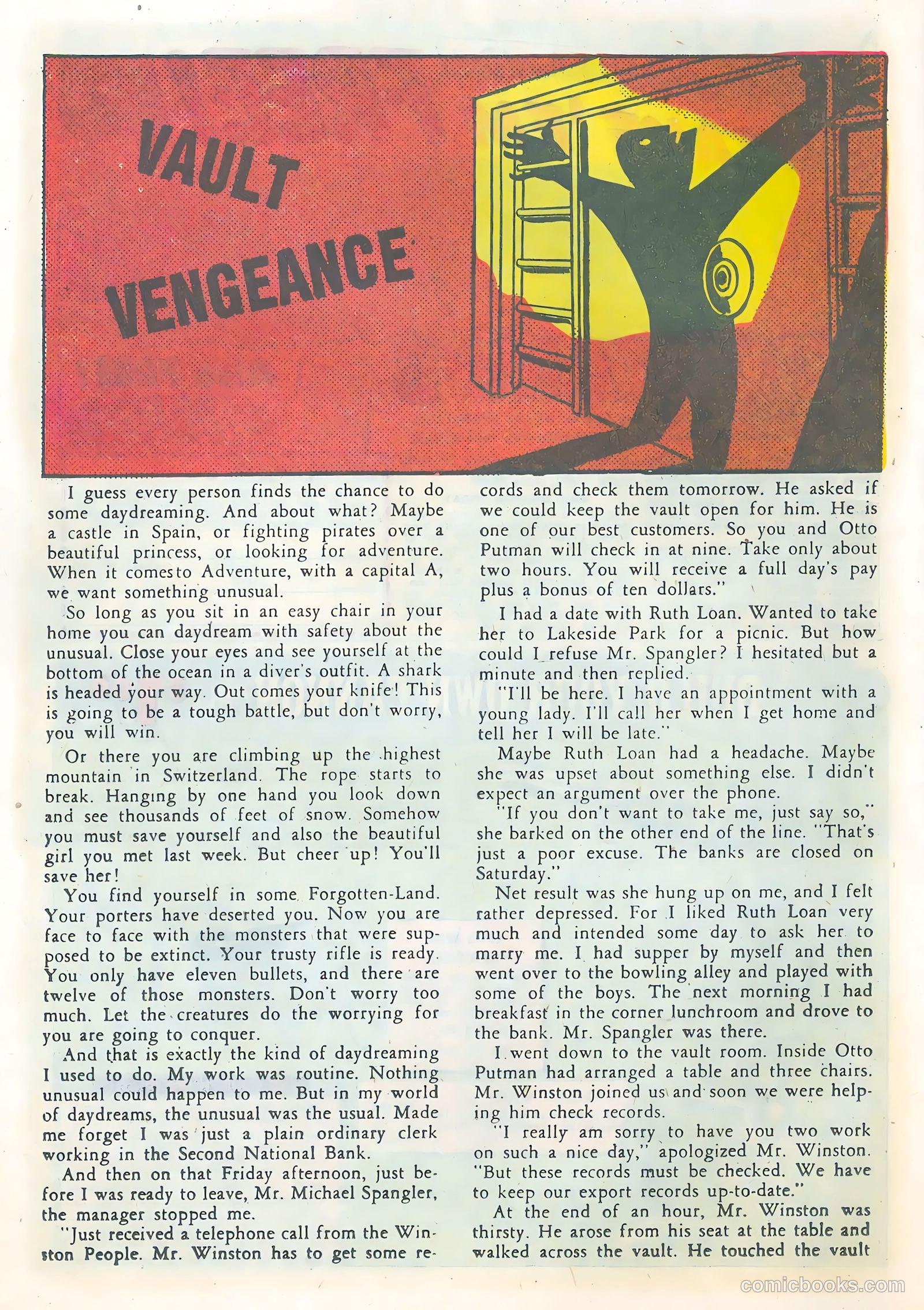 Unusual Tales #9 (1957) — page 16 of 36