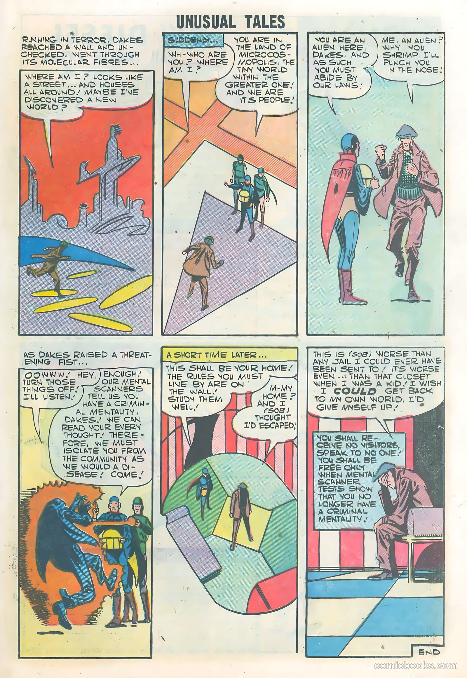 Unusual Tales #9 (1957) — page 21 of 36