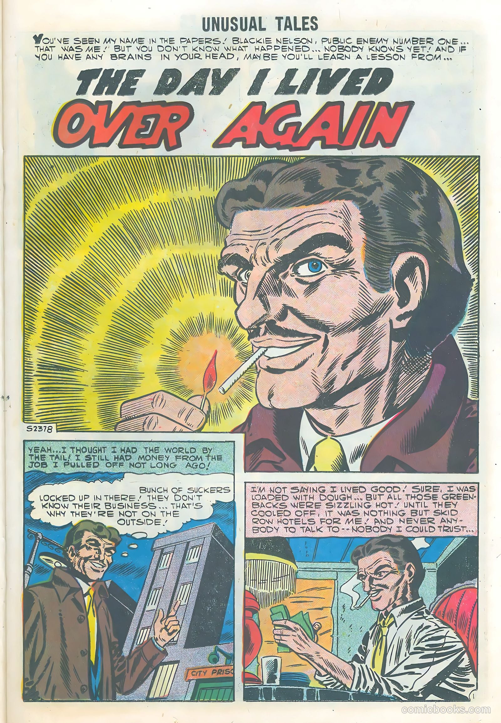 Unusual Tales #9 (1957) — page 23 of 36