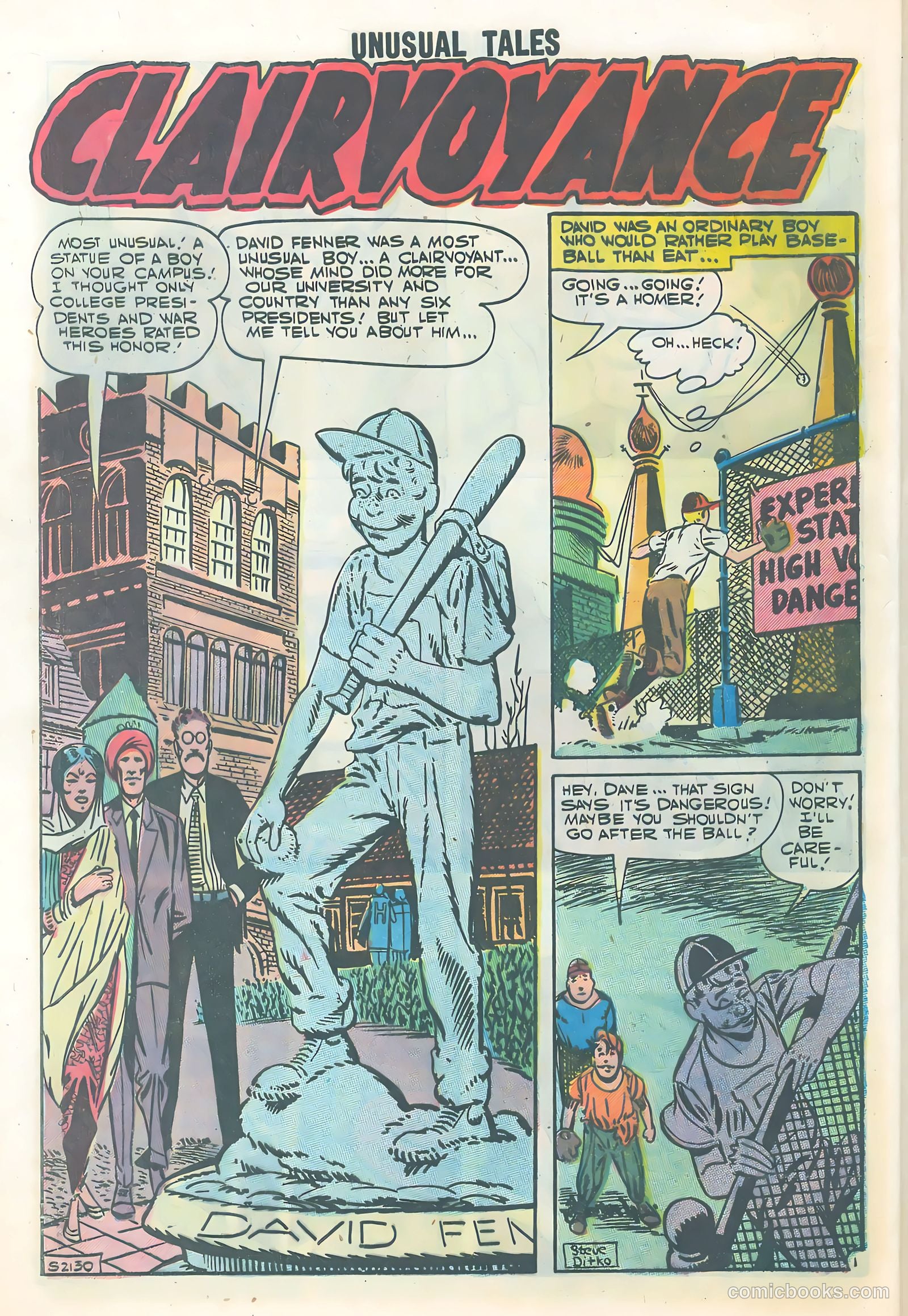 Unusual Tales #9 (1957) — page 28 of 36