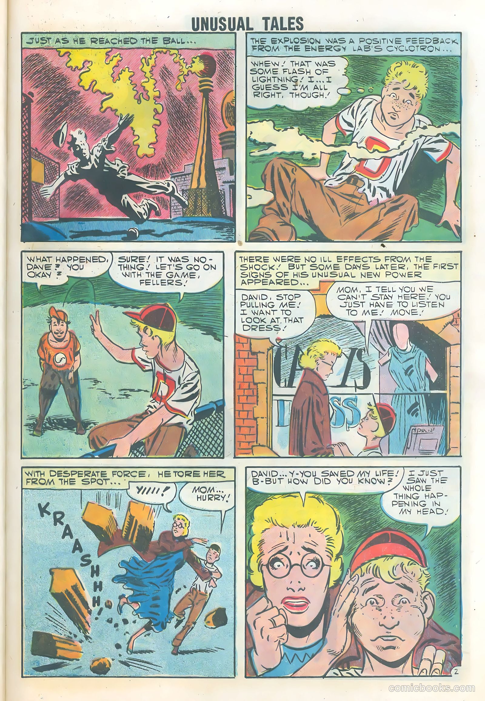 Unusual Tales #9 (1957) — page 29 of 36