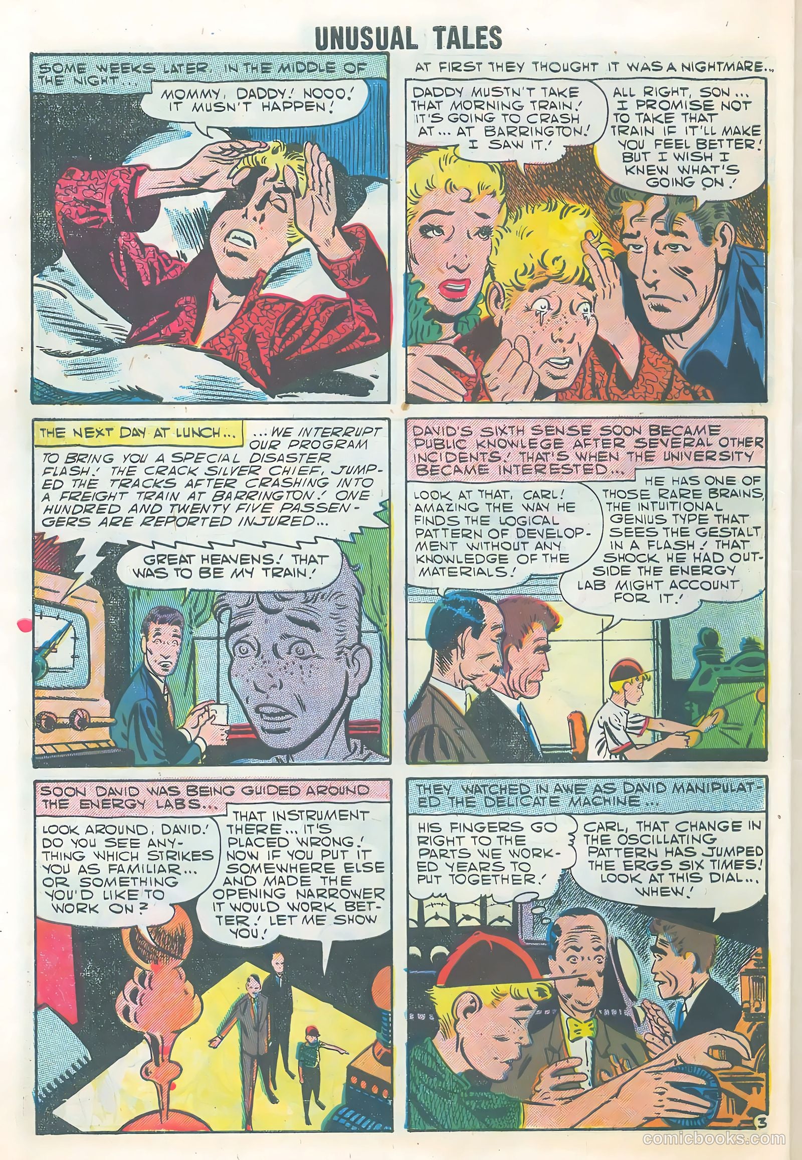 Unusual Tales #9 (1957) — page 30 of 36