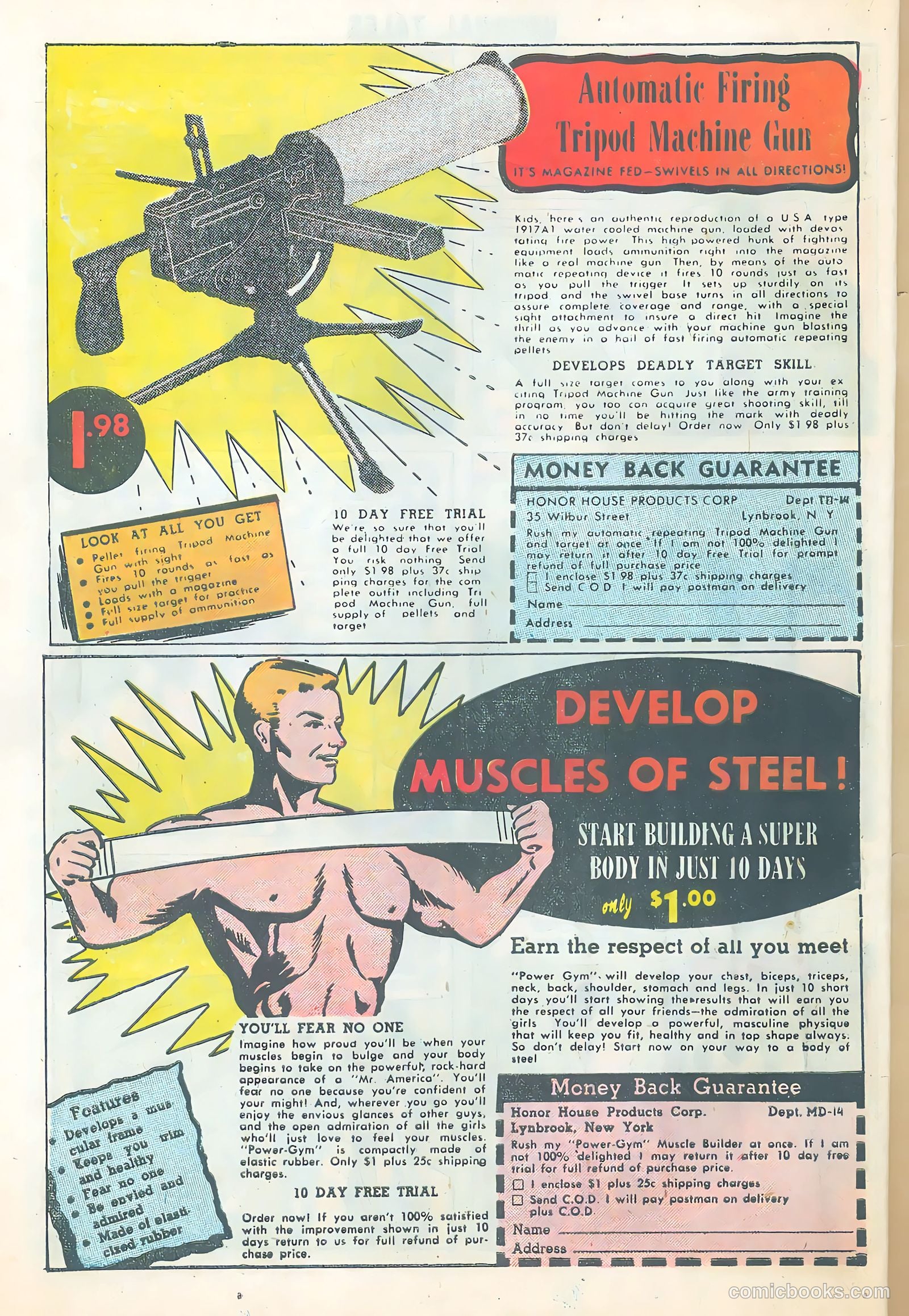 Unusual Tales #9 (1957) — page 34 of 36