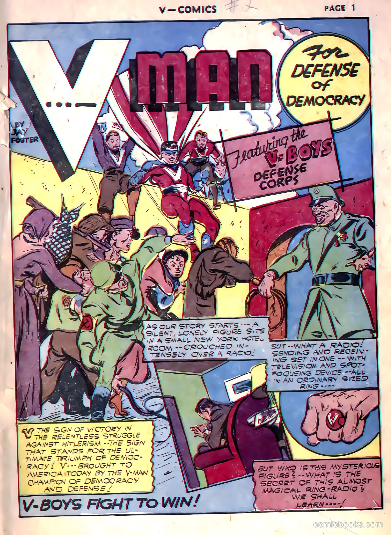 V...- Comics #1 (1941) — page 3 of 65