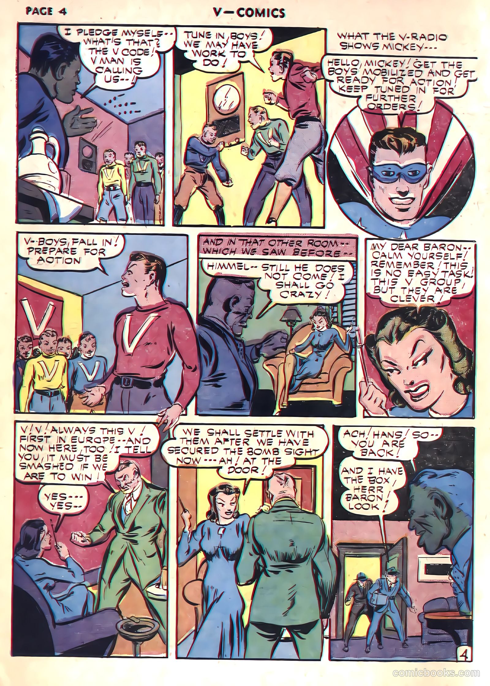 V...- Comics #1 (1941) — page 6 of 65