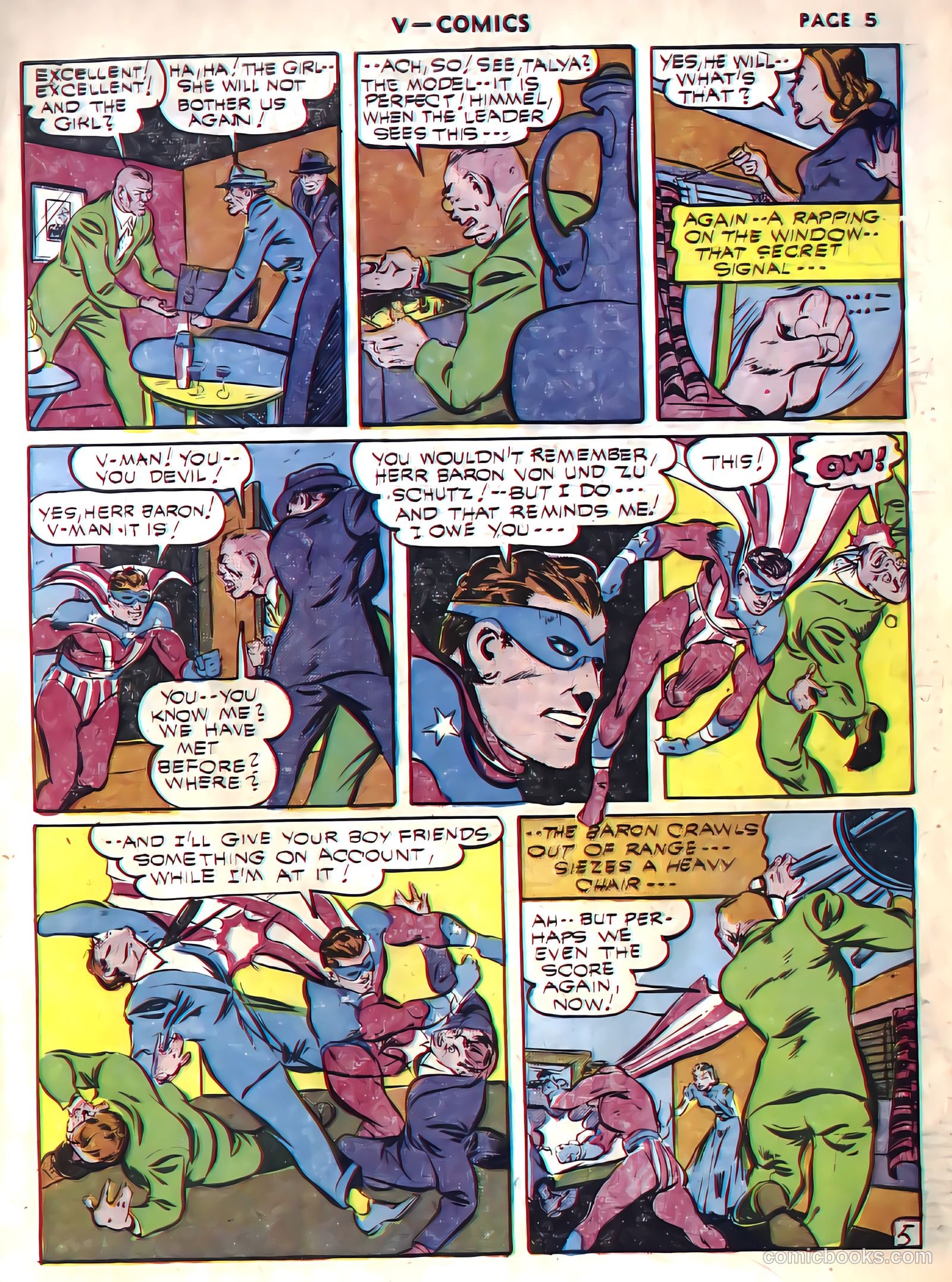 V...- Comics #1 (1941) — page 7 of 65