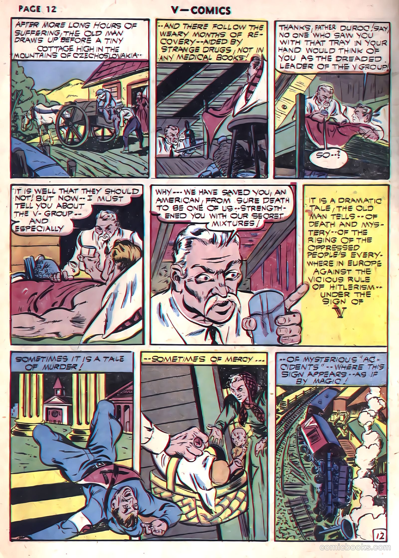 V...- Comics #1 (1941) — page 14 of 65