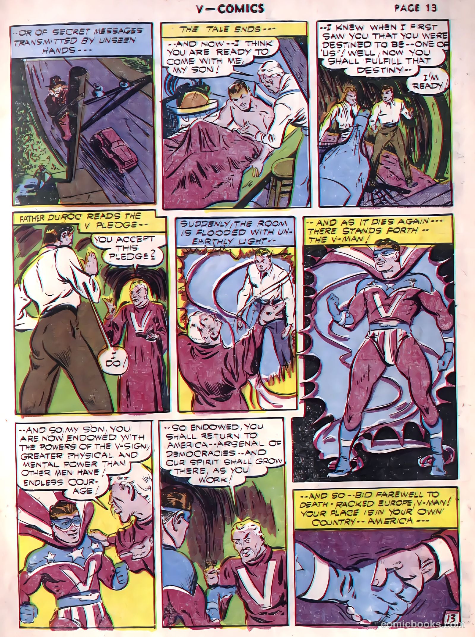 V...- Comics #1 (1941) — page 15 of 65