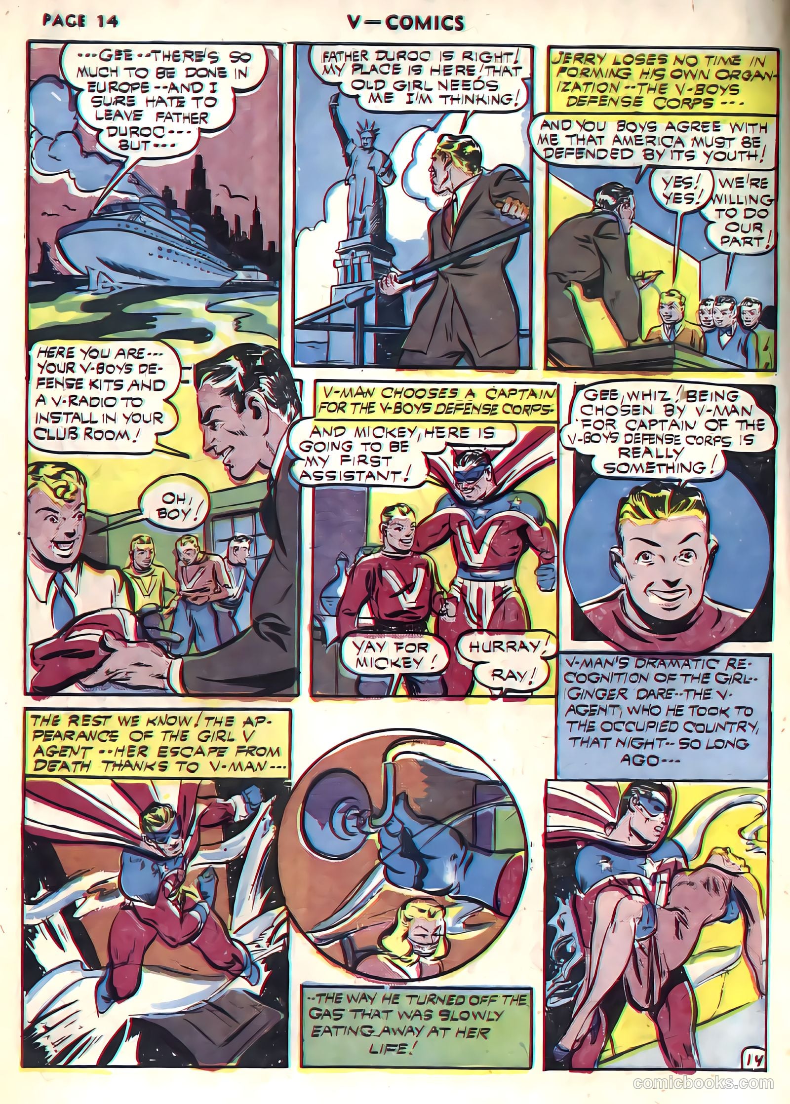 V...- Comics #1 (1941) — page 16 of 65