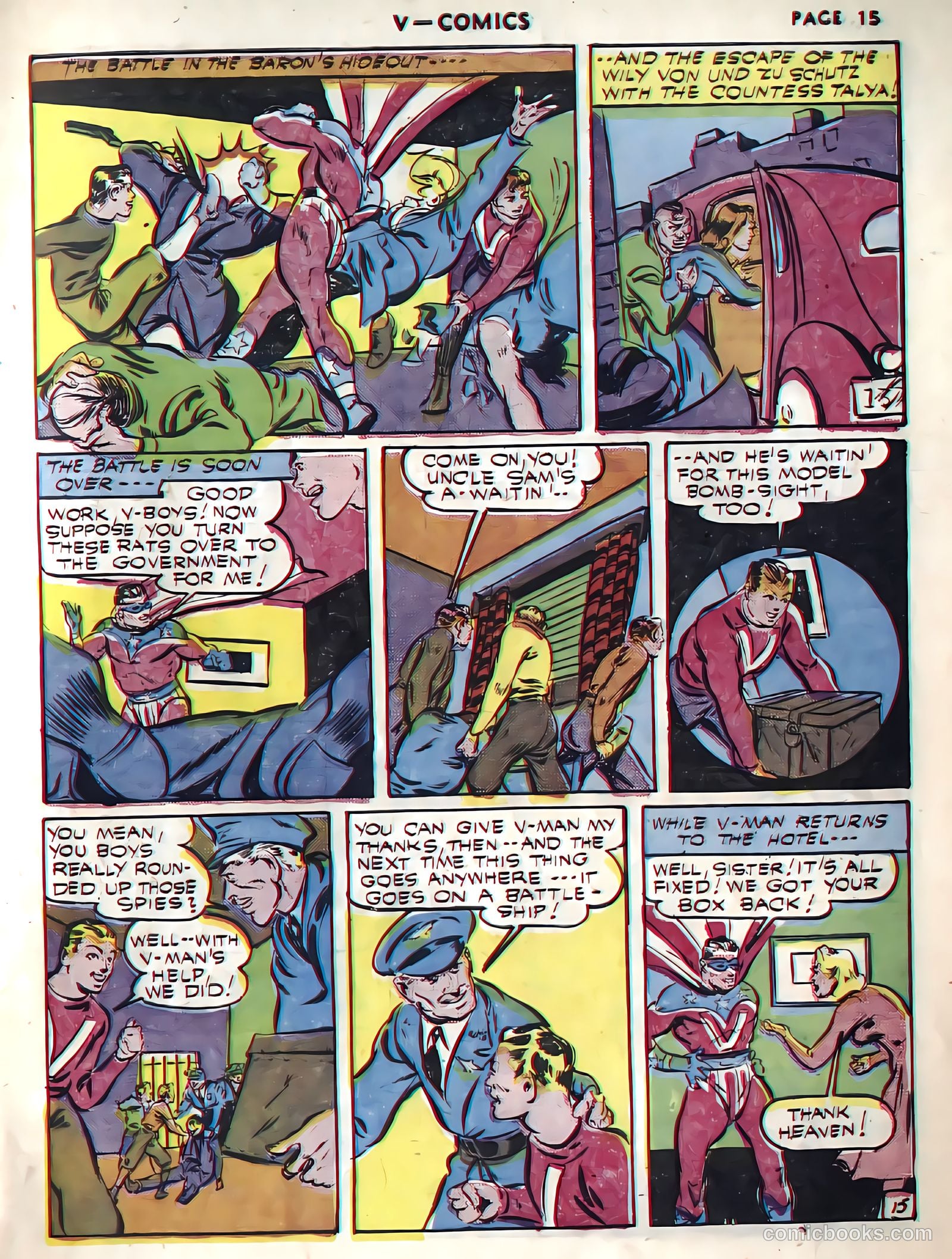 V...- Comics #1 (1941) — page 17 of 65