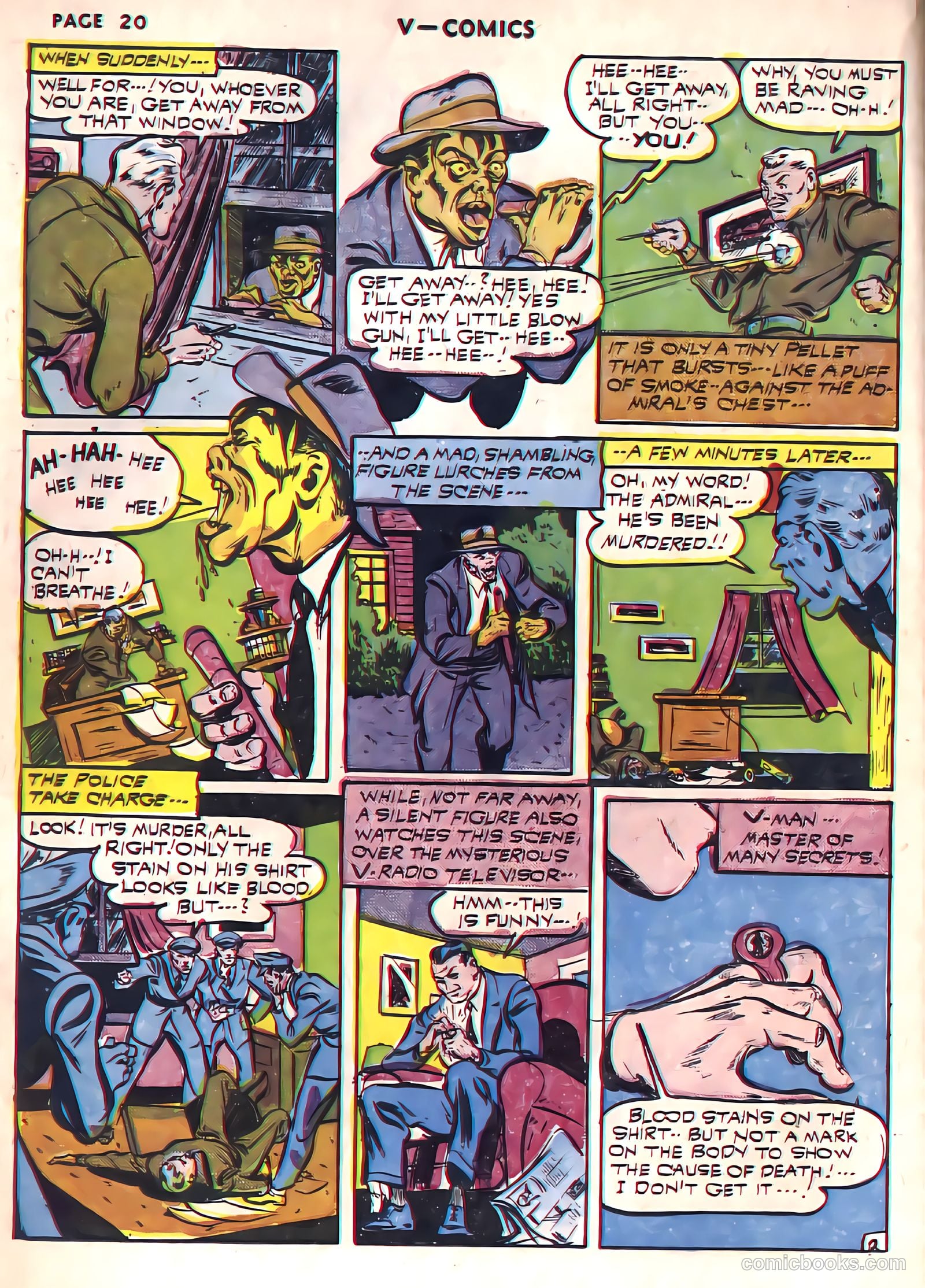 V...- Comics #1 (1941) — page 22 of 65