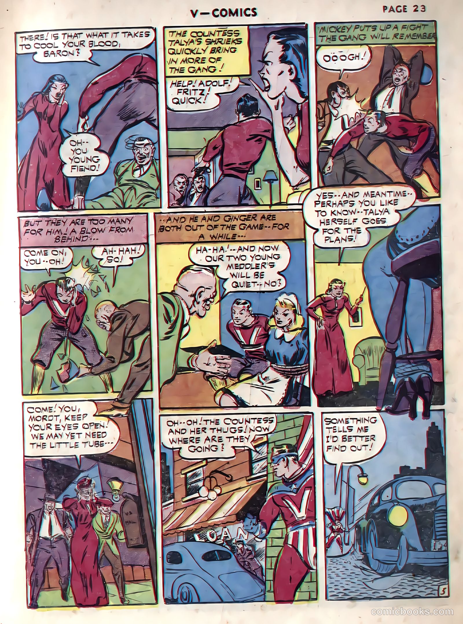 V...- Comics #1 (1941) — page 25 of 65