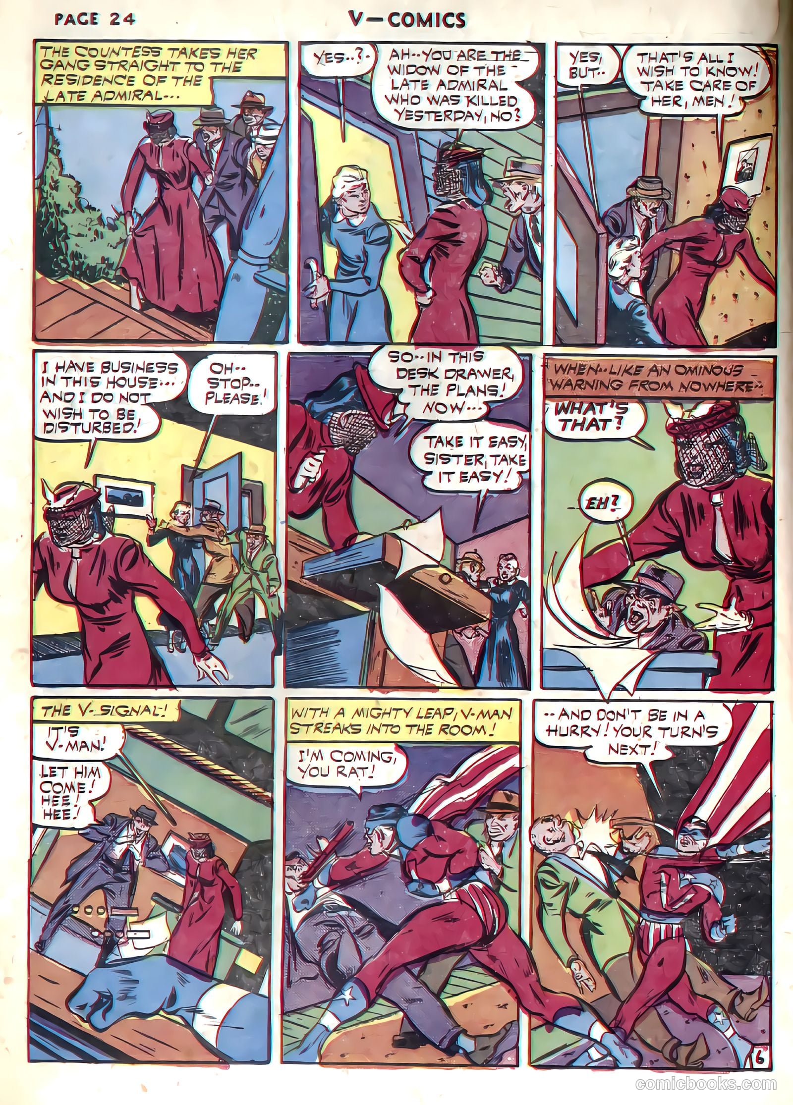 V...- Comics #1 (1941) — page 26 of 65