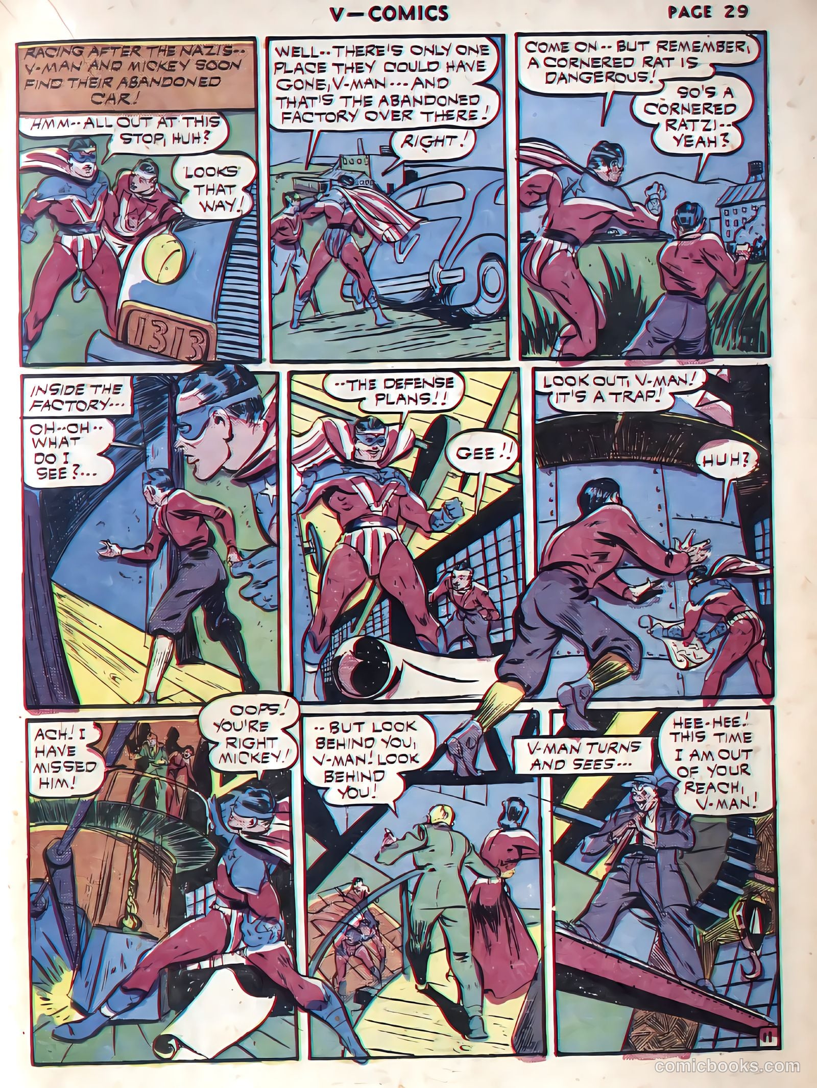 V...- Comics #1 (1941) — page 31 of 65
