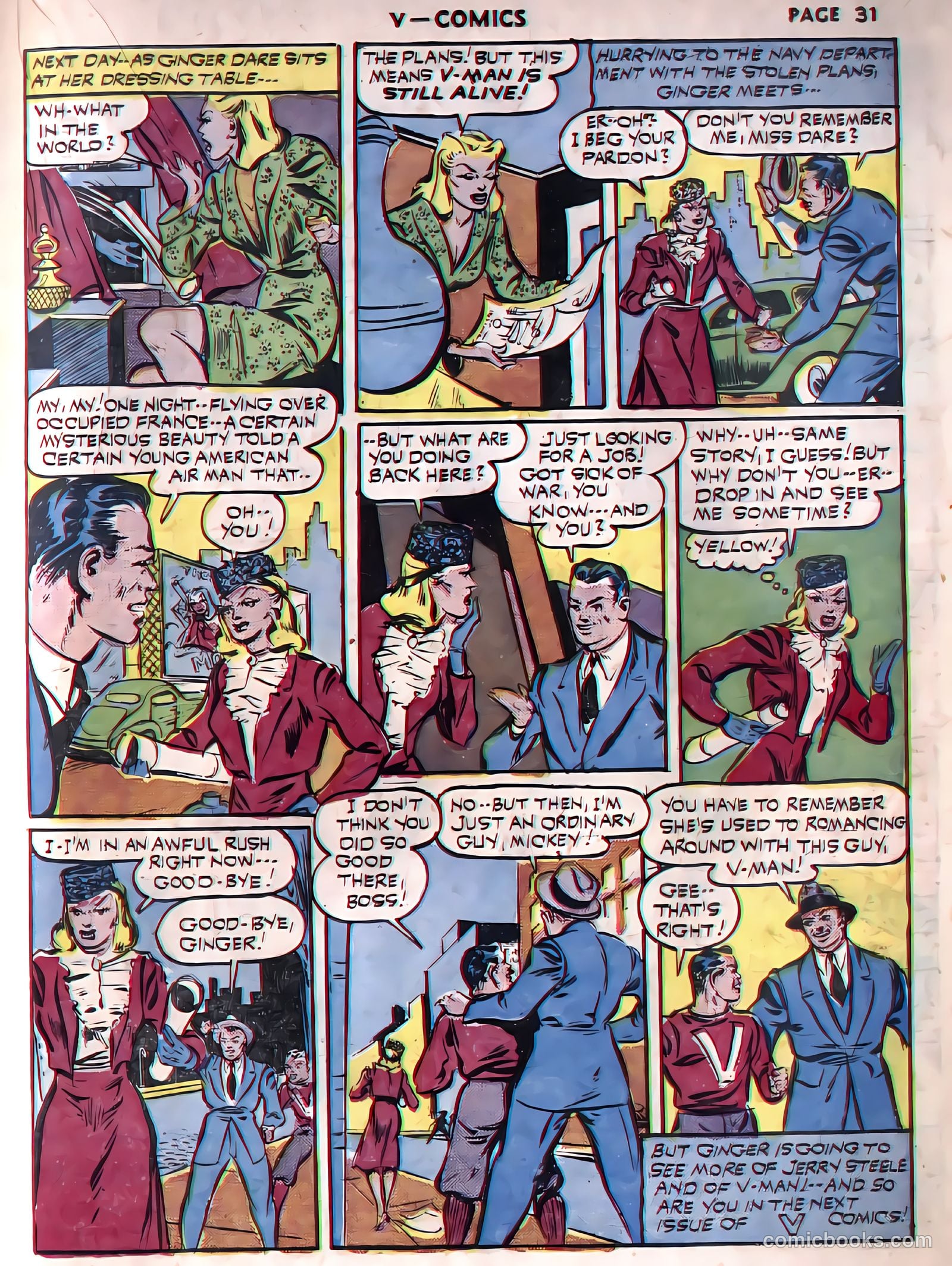 V...- Comics #1 (1941) — page 33 of 65