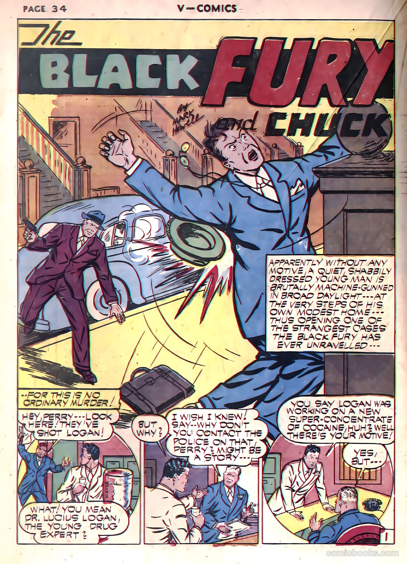 V...- Comics #1 (1941) — page 35 of 65