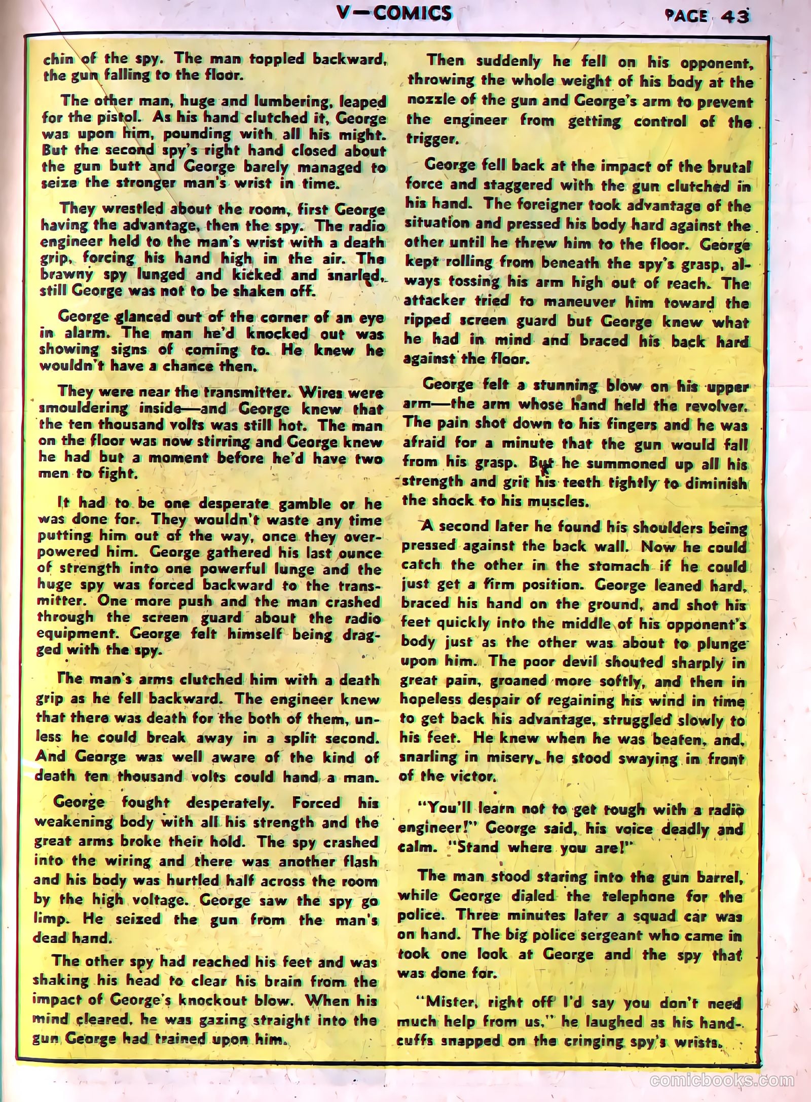 V...- Comics #1 (1941) — page 44 of 65