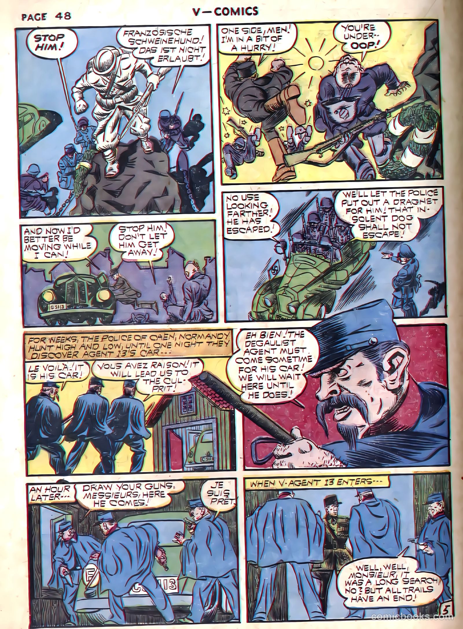 V...- Comics #1 (1941) — page 49 of 65