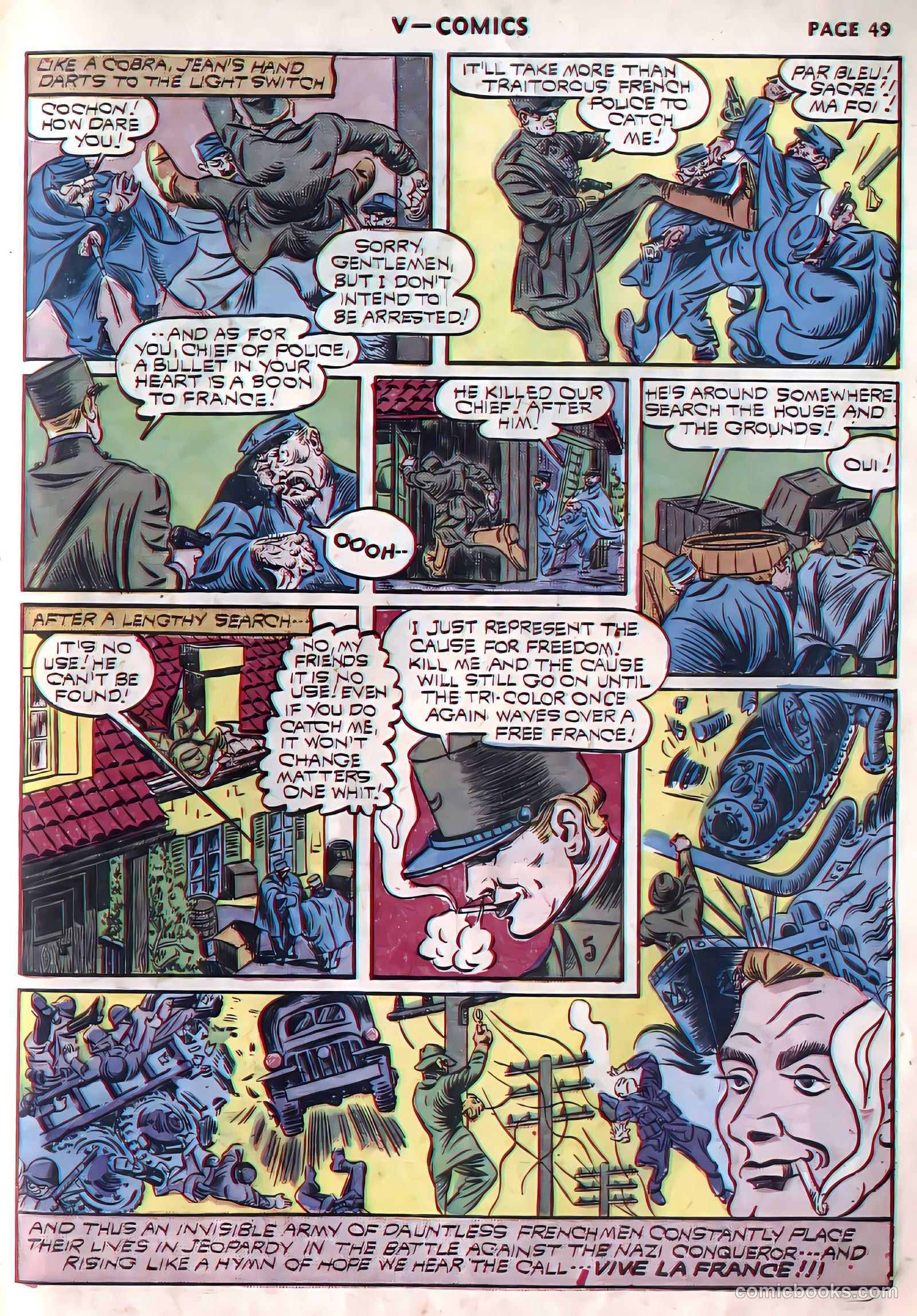 V...- Comics #1 (1941) — page 50 of 65