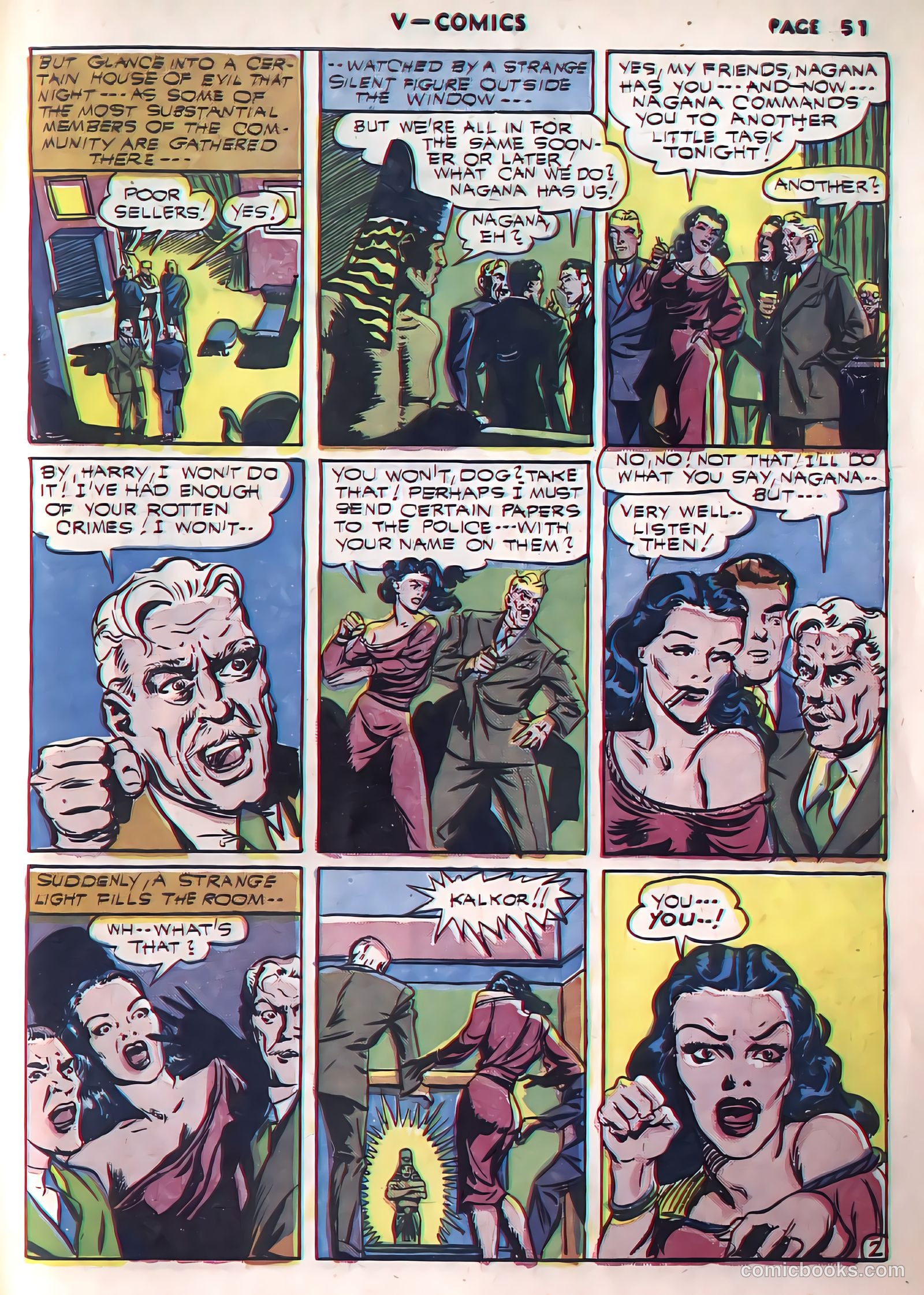 V...- Comics #1 (1941) — page 52 of 65