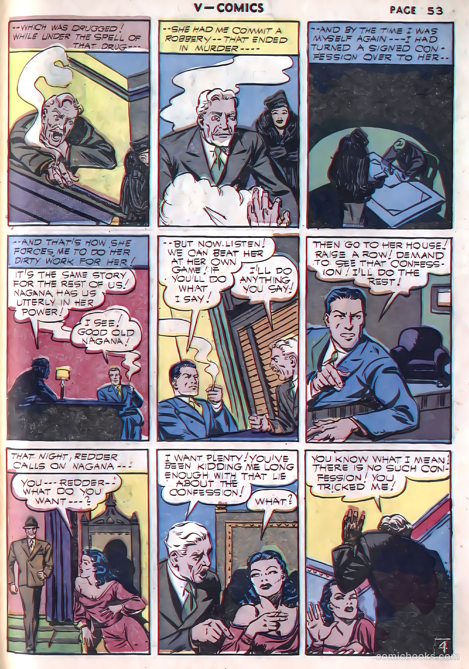 V...- Comics #1 (1941) — page 54 of 65