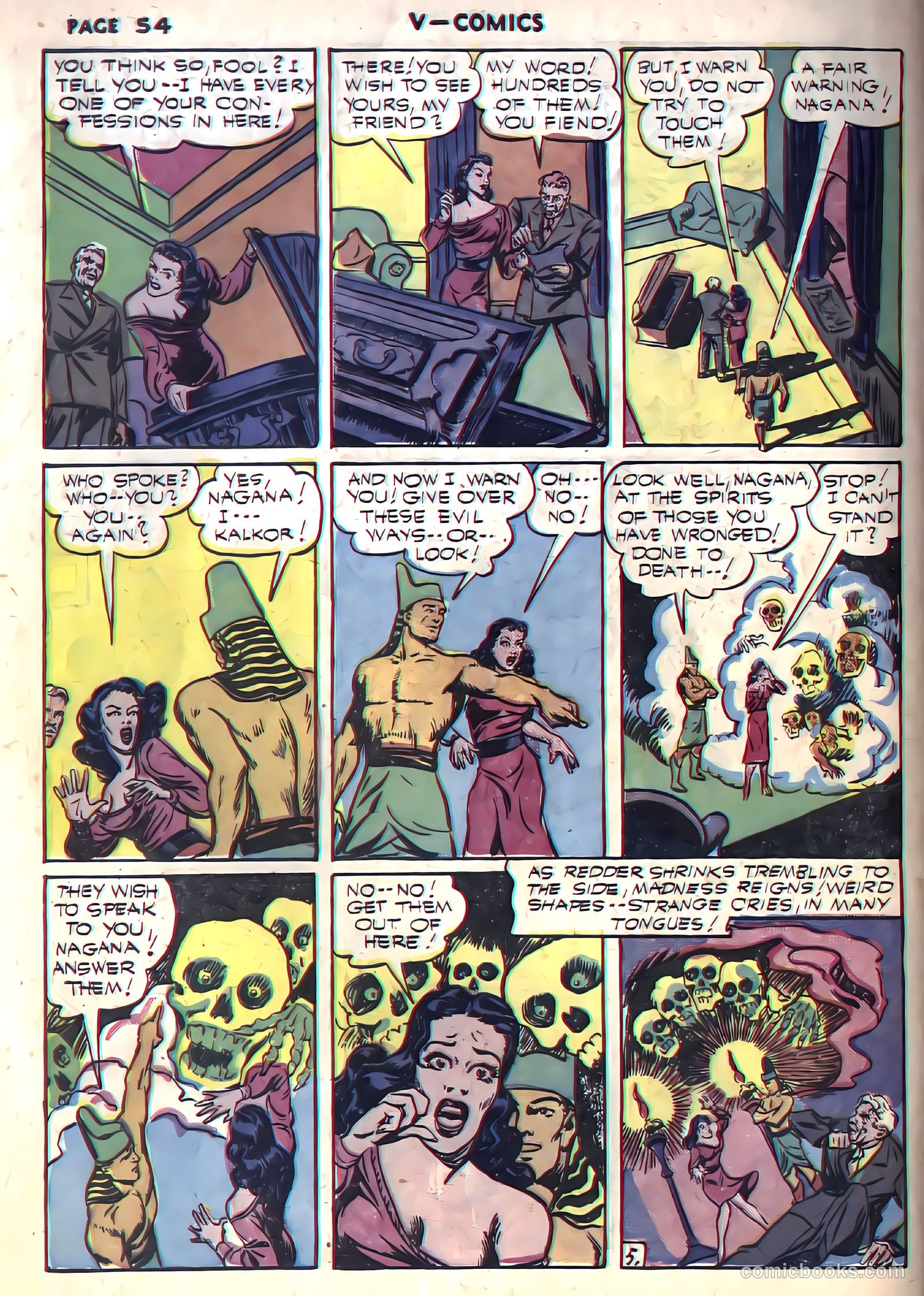V...- Comics #1 (1941) — page 55 of 65