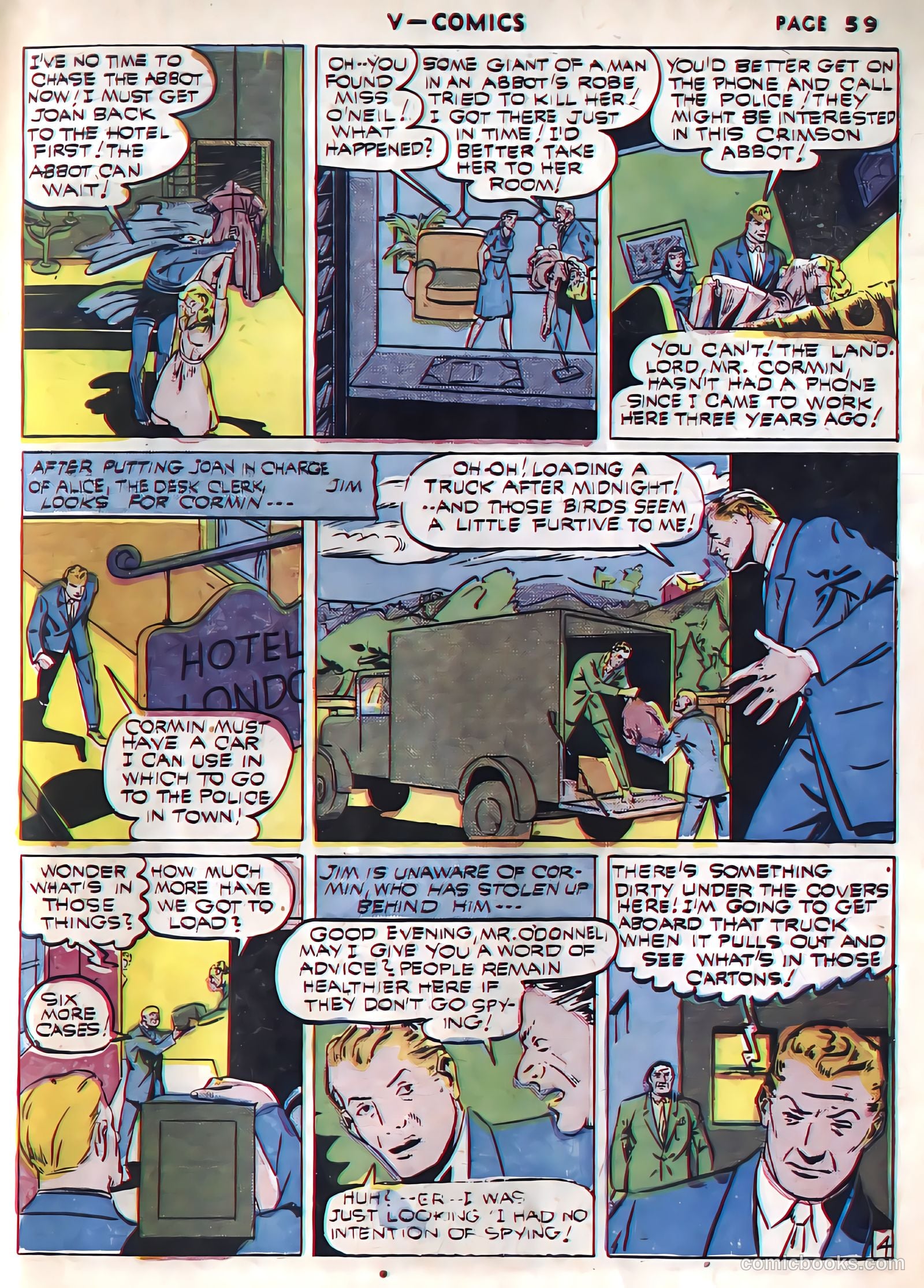 V...- Comics #1 (1941) — page 60 of 65
