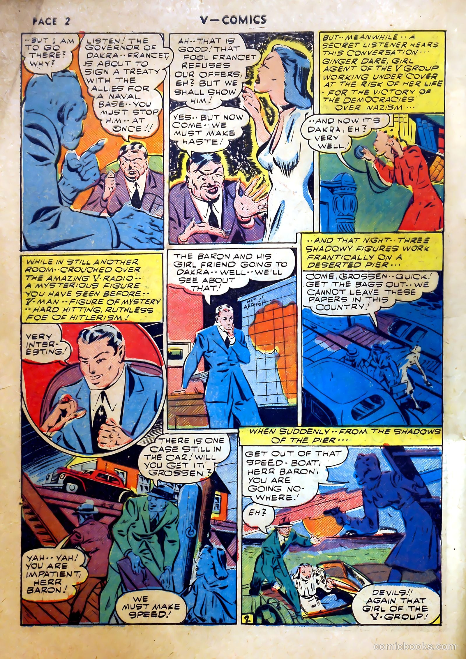 V...- Comics #2 (1942) — page 3 of 67