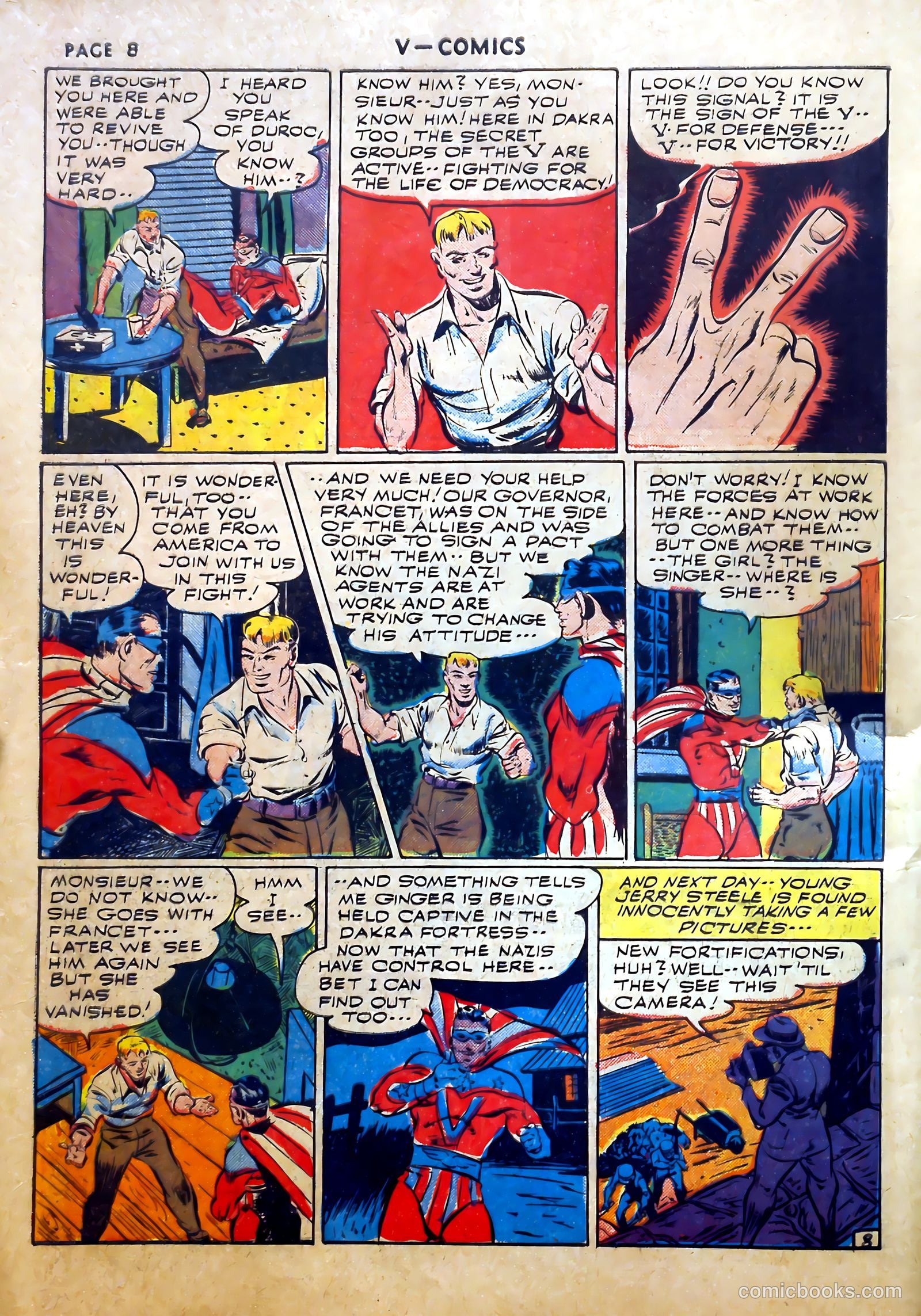 V...- Comics #2 (1942) — page 9 of 67