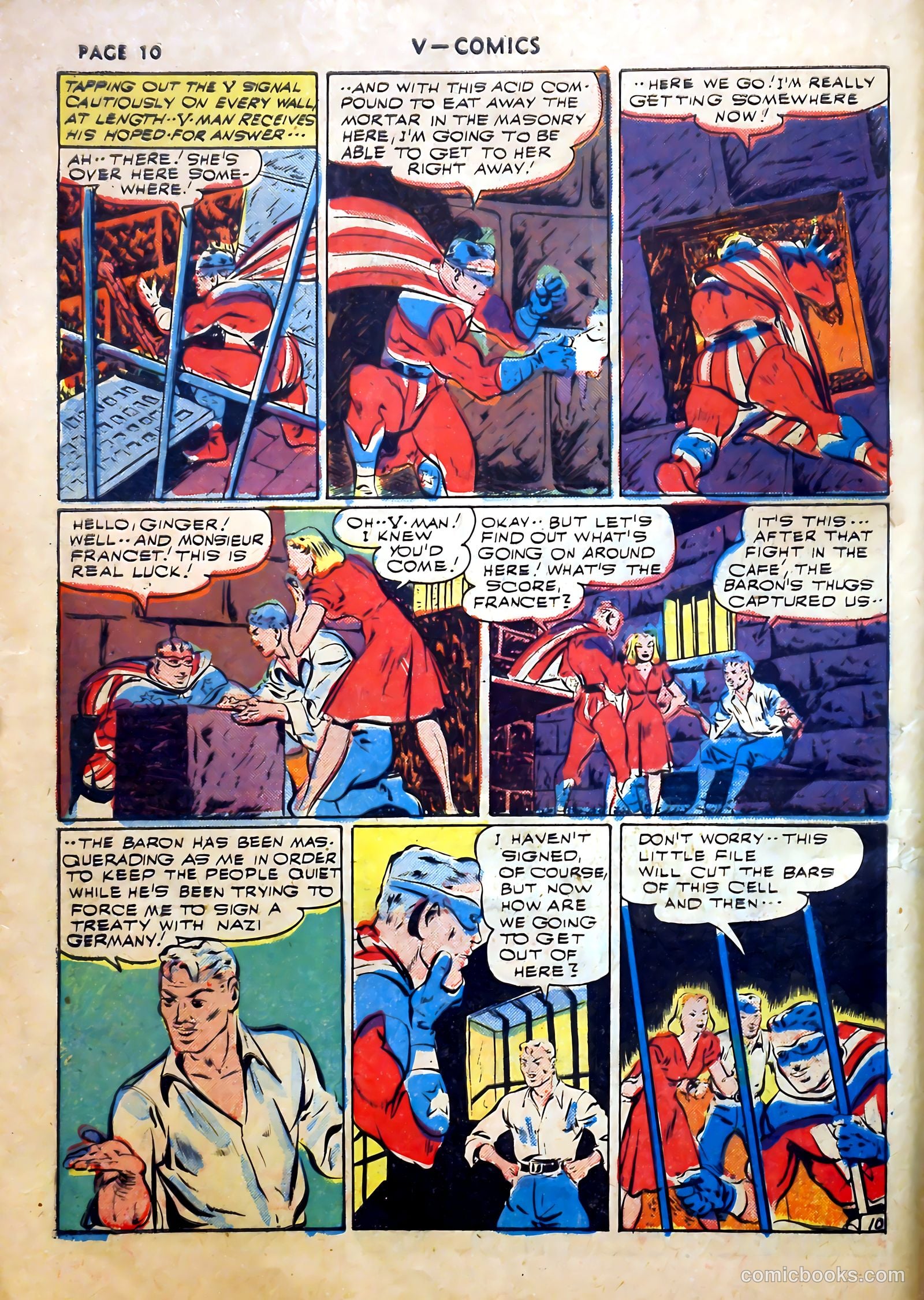 V...- Comics #2 (1942) — page 11 of 67
