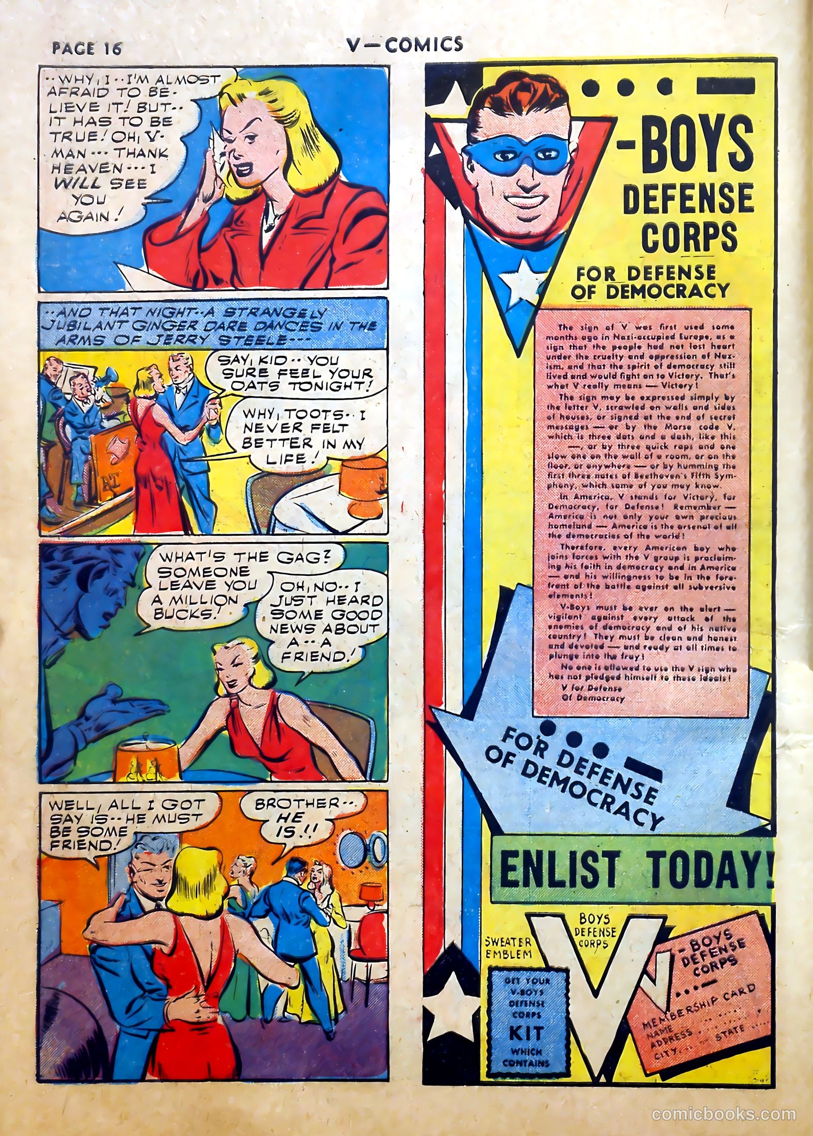 V...- Comics #2 (1942) — page 17 of 67