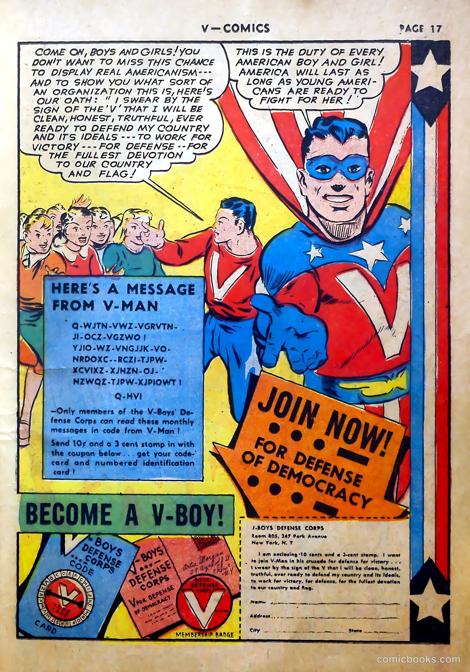 V...- Comics #2 (1942) — page 18 of 67