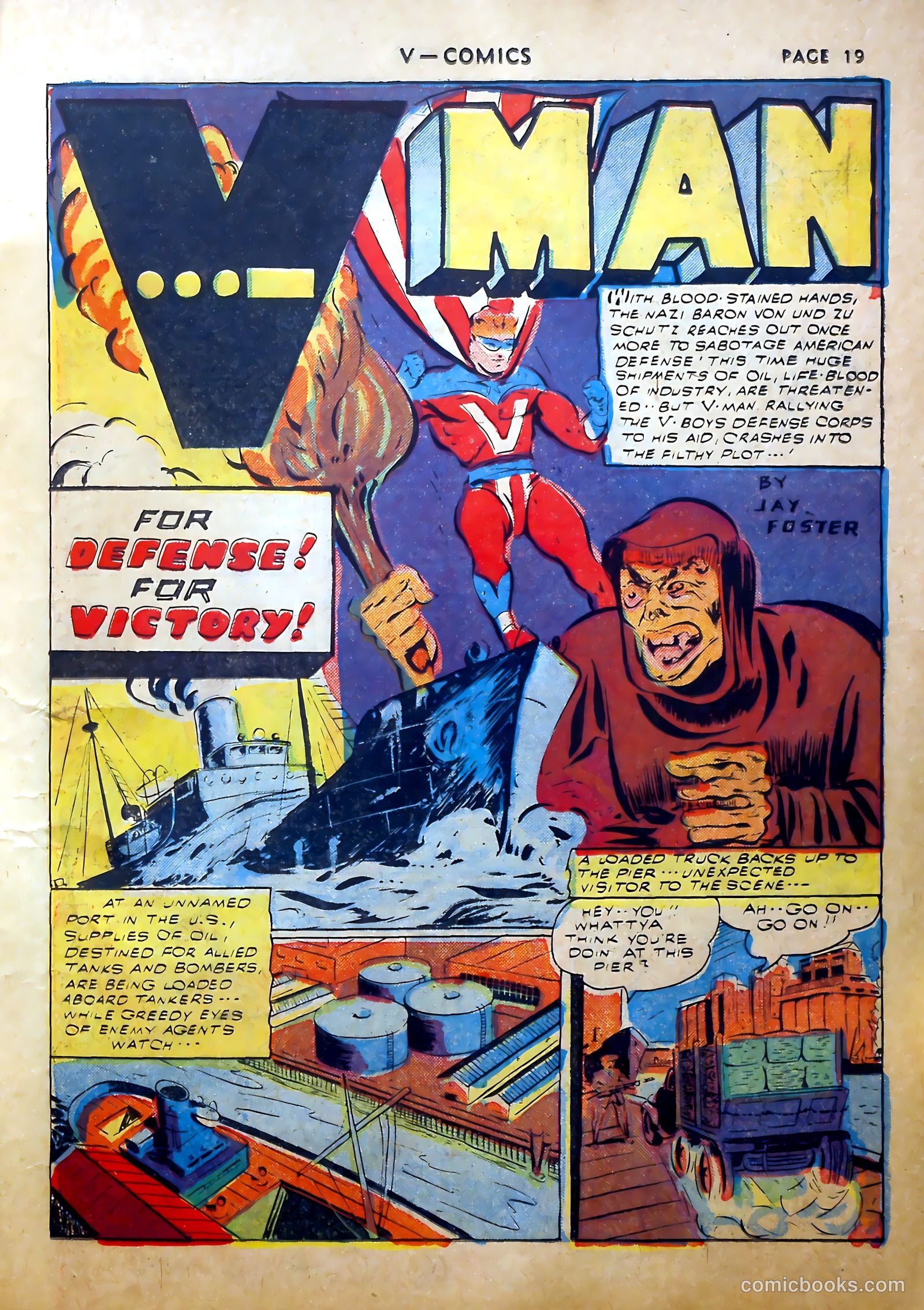 V...- Comics #2 (1942) — page 20 of 67