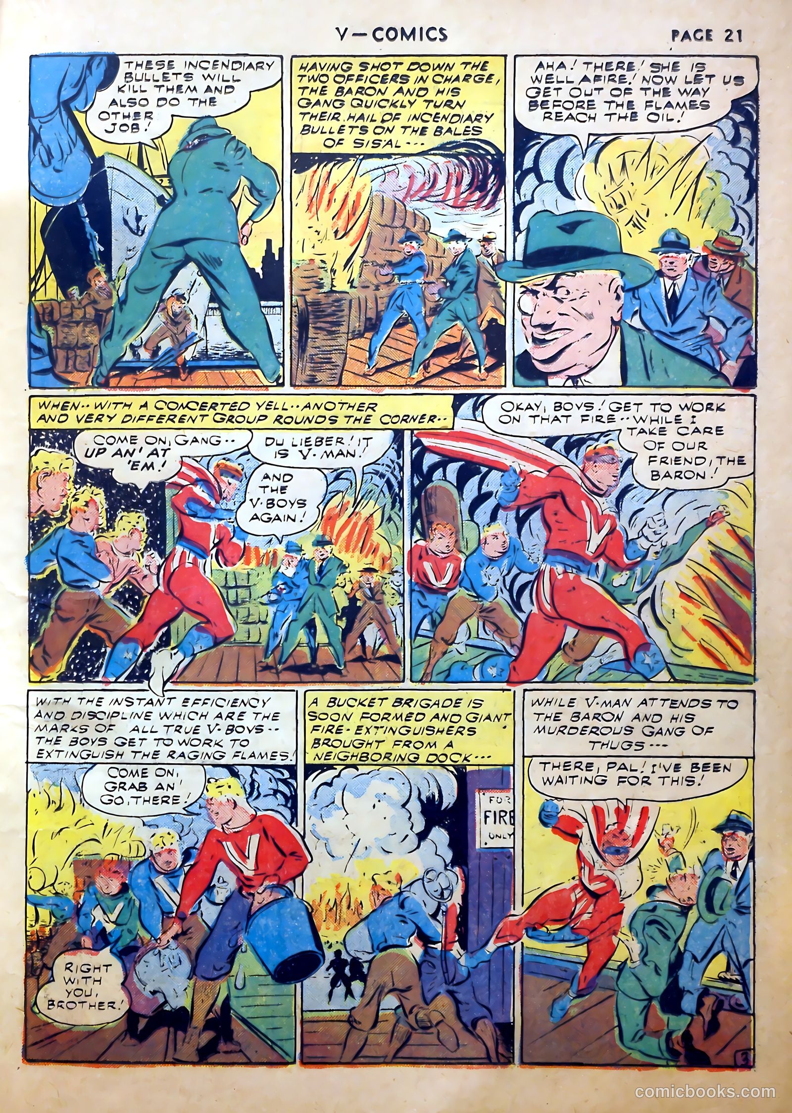 V...- Comics #2 (1942) — page 22 of 67