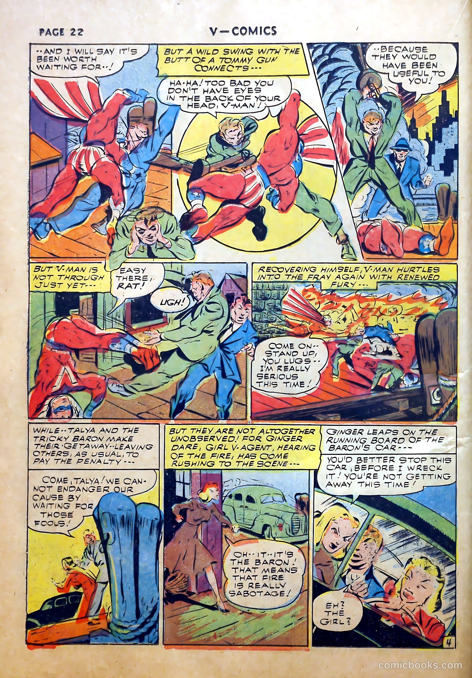 V...- Comics #2 (1942) — page 23 of 67