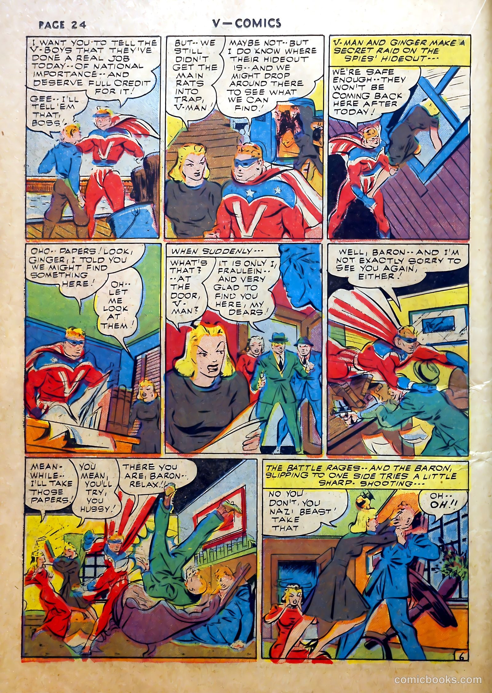 V...- Comics #2 (1942) — page 25 of 67