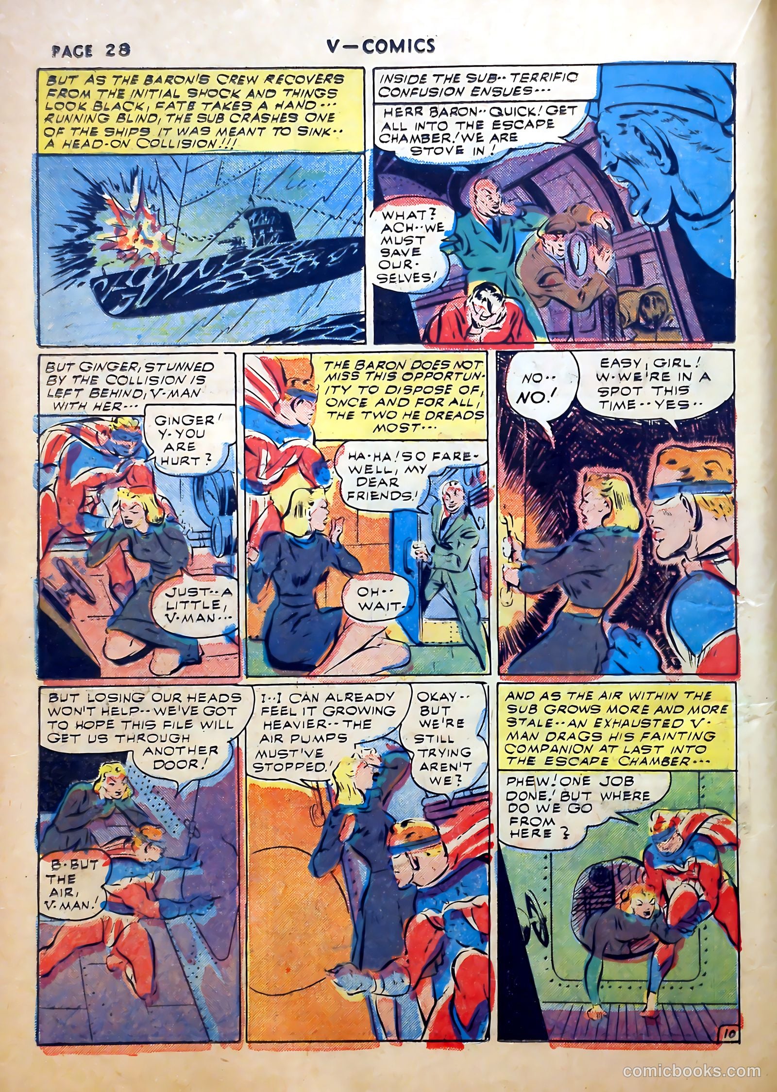 V...- Comics #2 (1942) — page 29 of 67