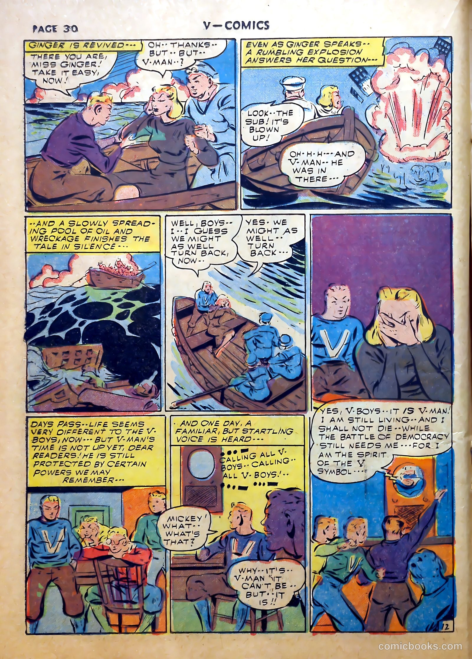 V...- Comics #2 (1942) — page 31 of 67