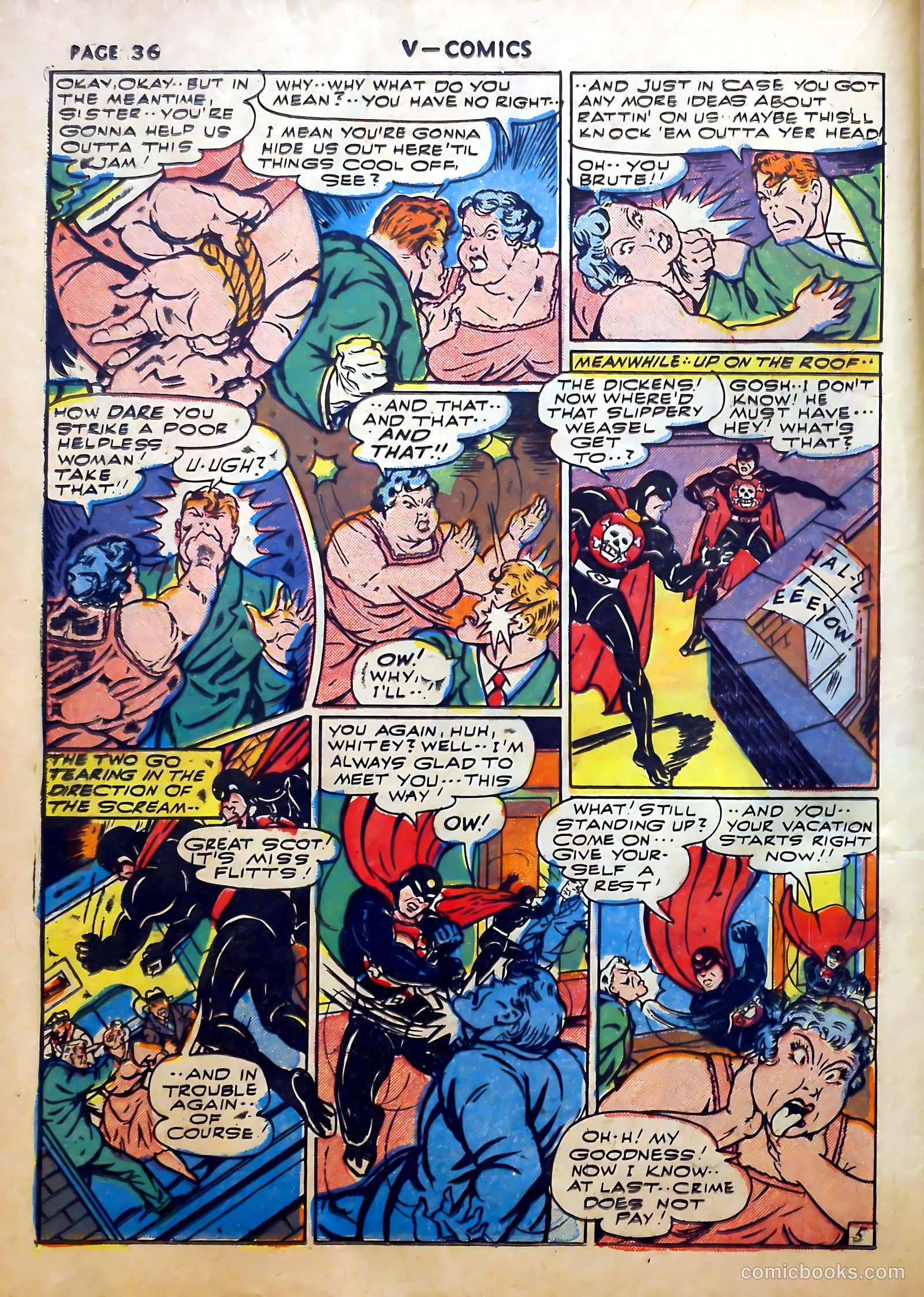 V...- Comics #2 (1942) — page 37 of 67