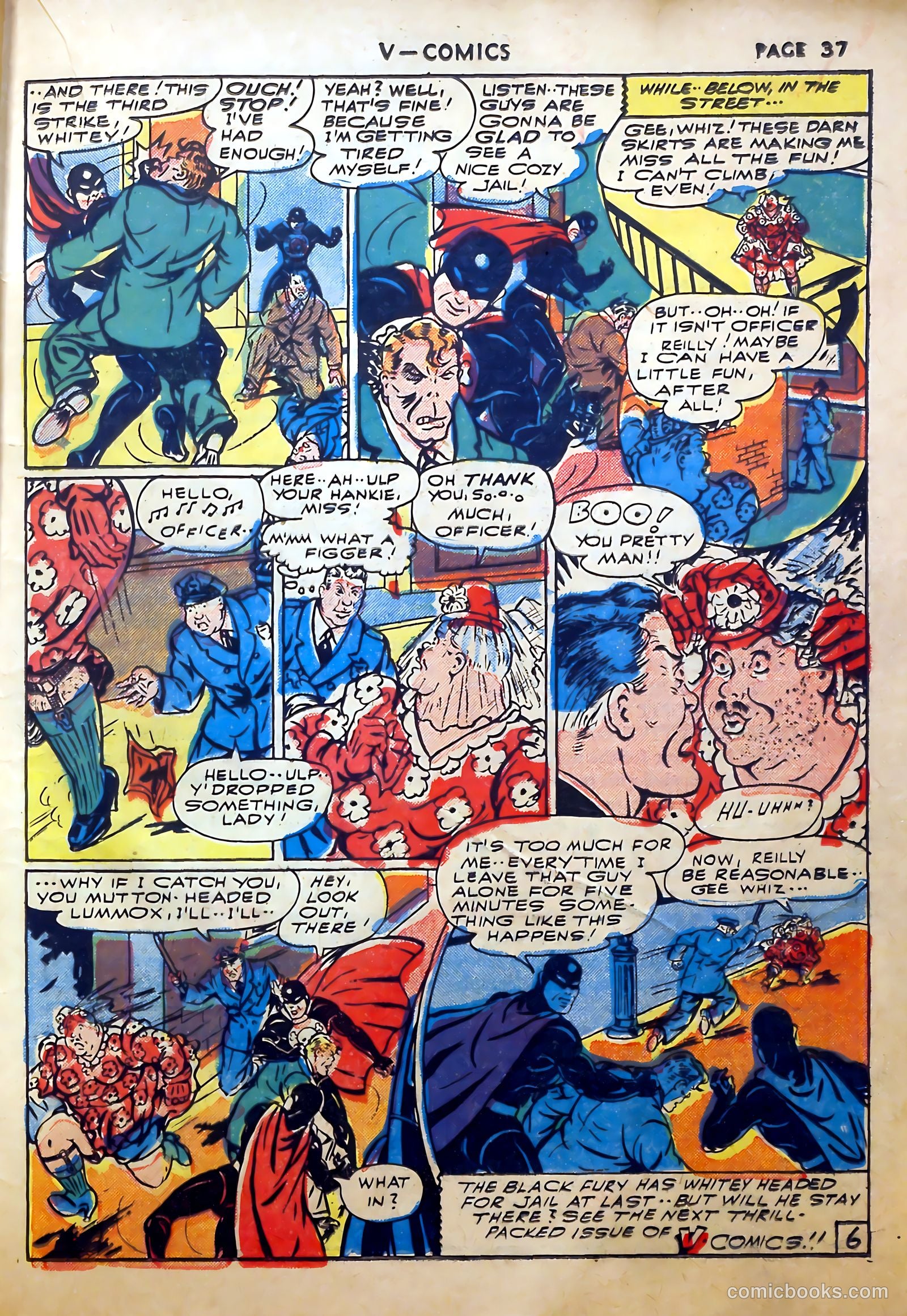 V...- Comics #2 (1942) — page 38 of 67