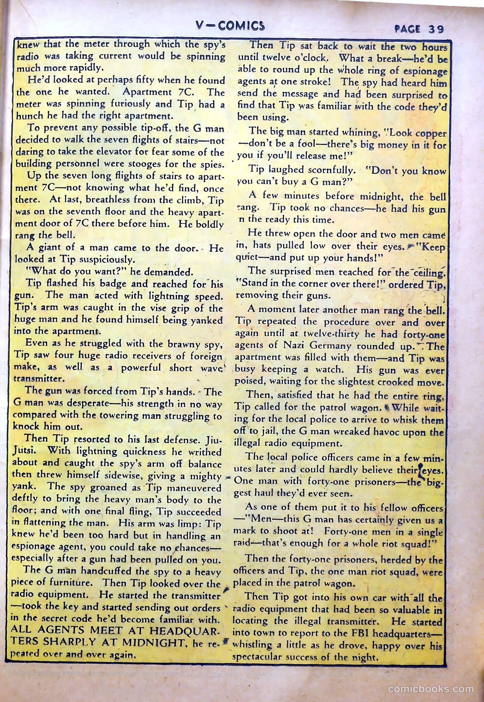 V...- Comics #2 (1942) — page 40 of 67