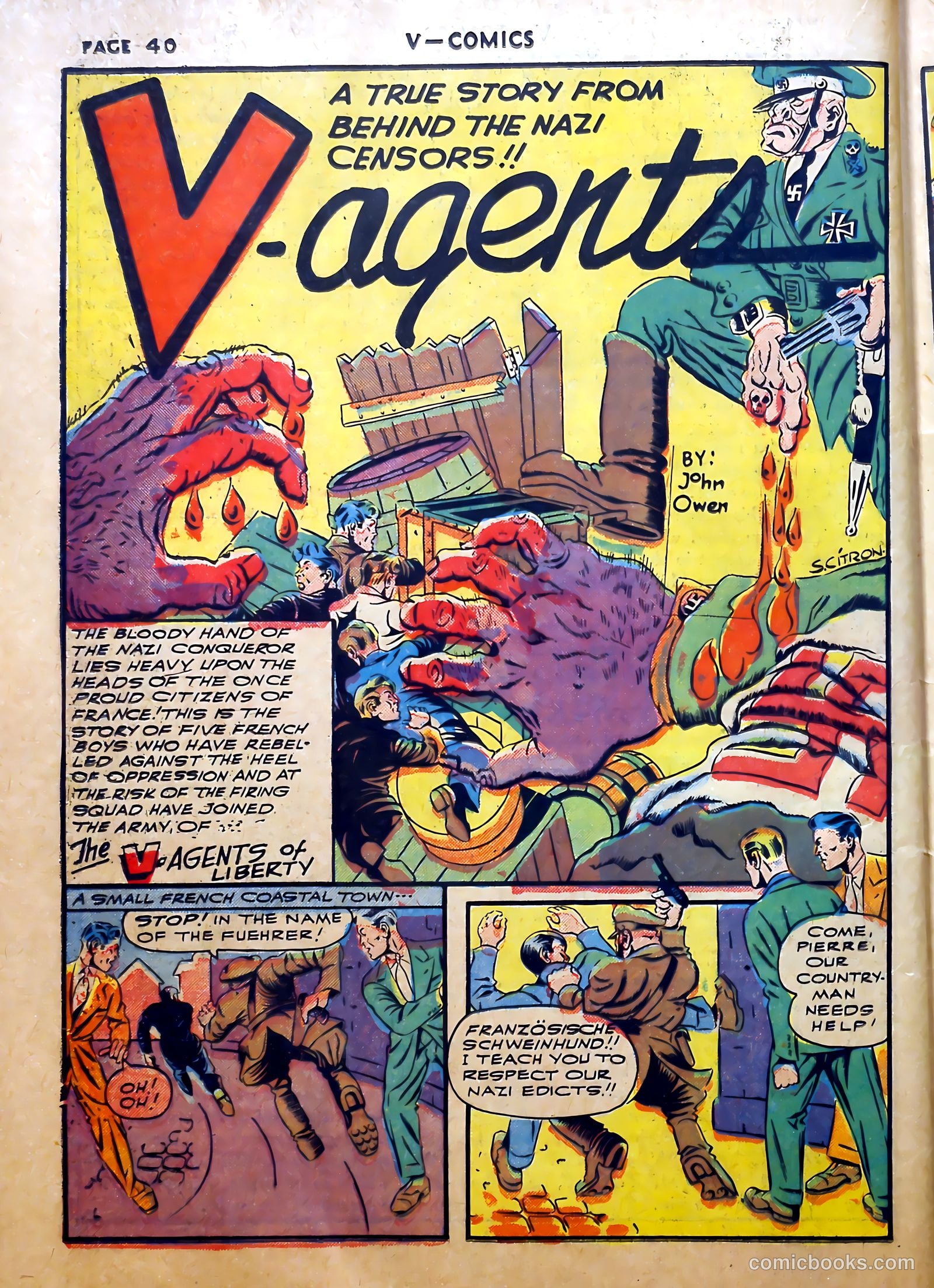 V...- Comics #2 (1942) — page 41 of 67