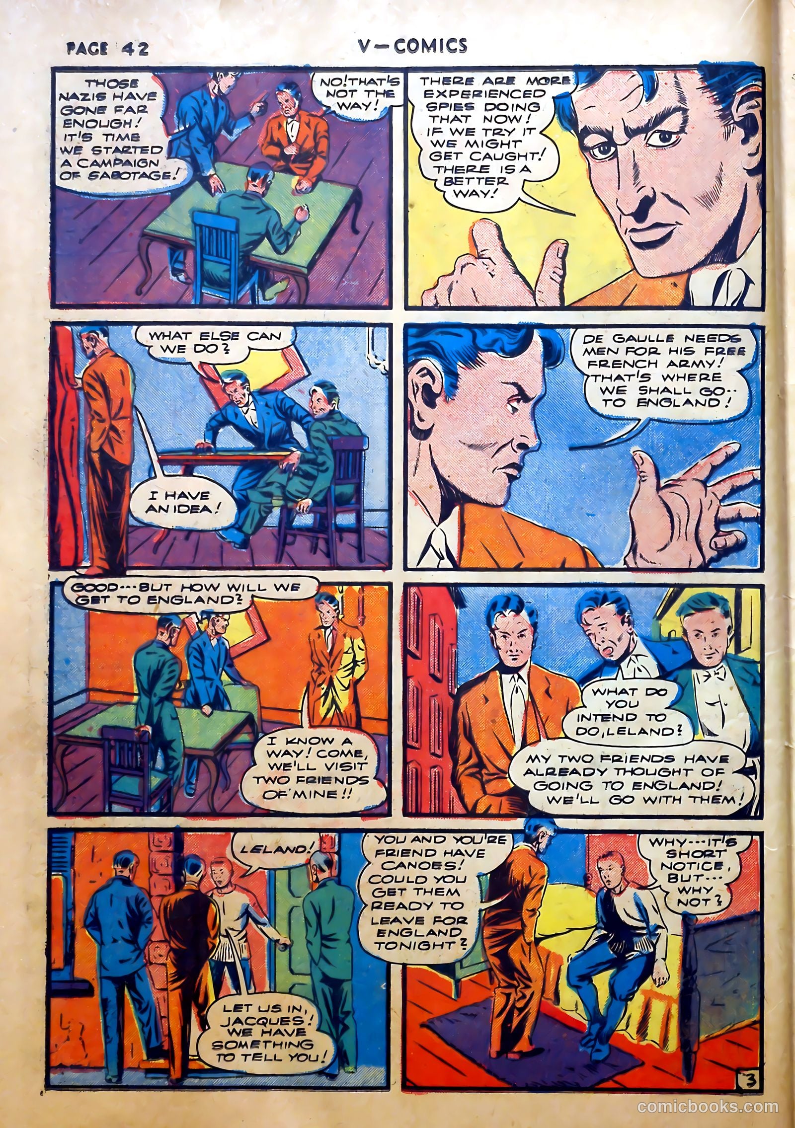 V...- Comics #2 (1942) — page 43 of 67