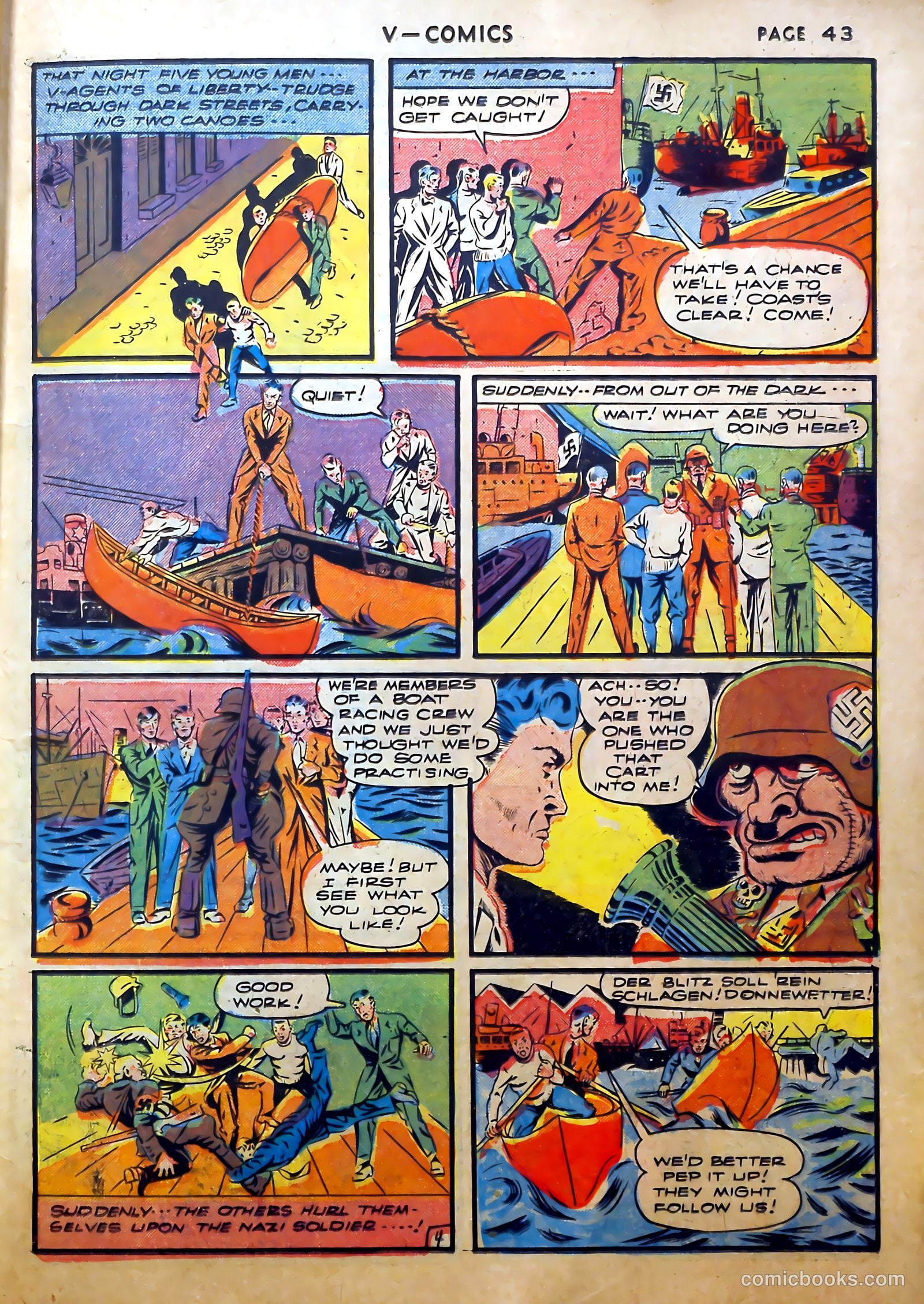 V...- Comics #2 (1942) — page 44 of 67
