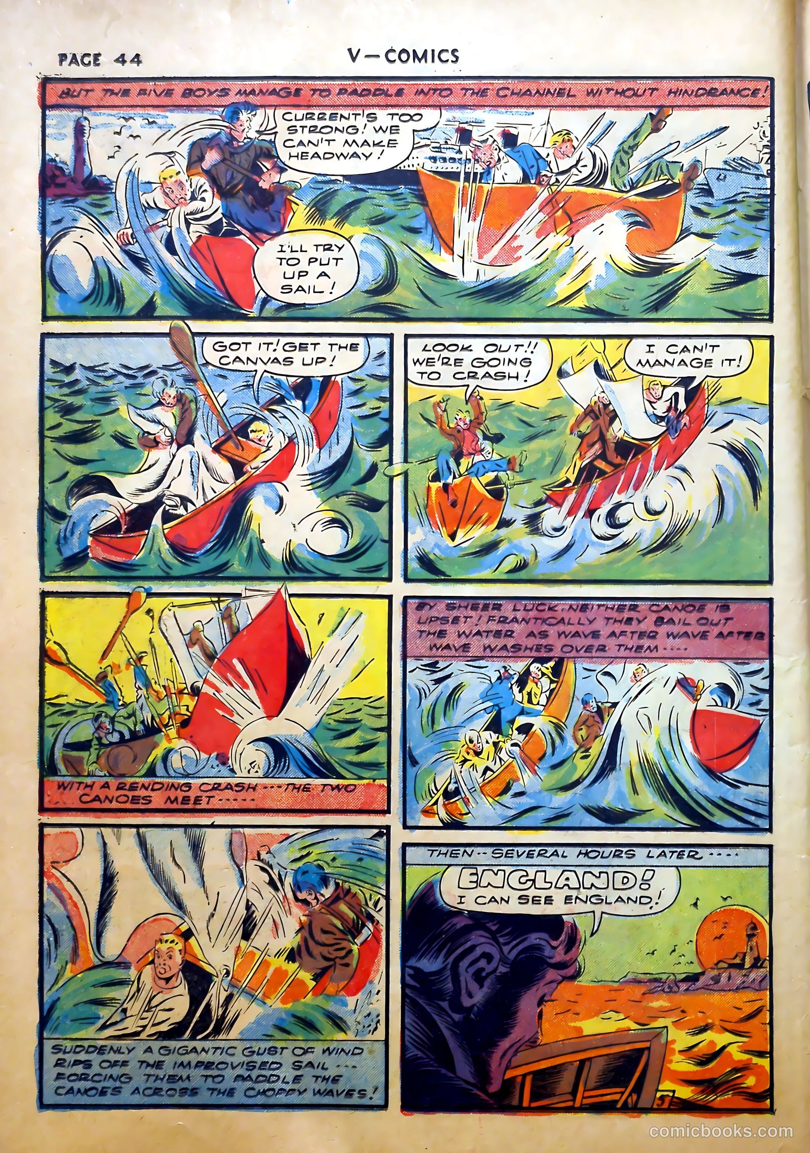 V...- Comics #2 (1942) — page 45 of 67